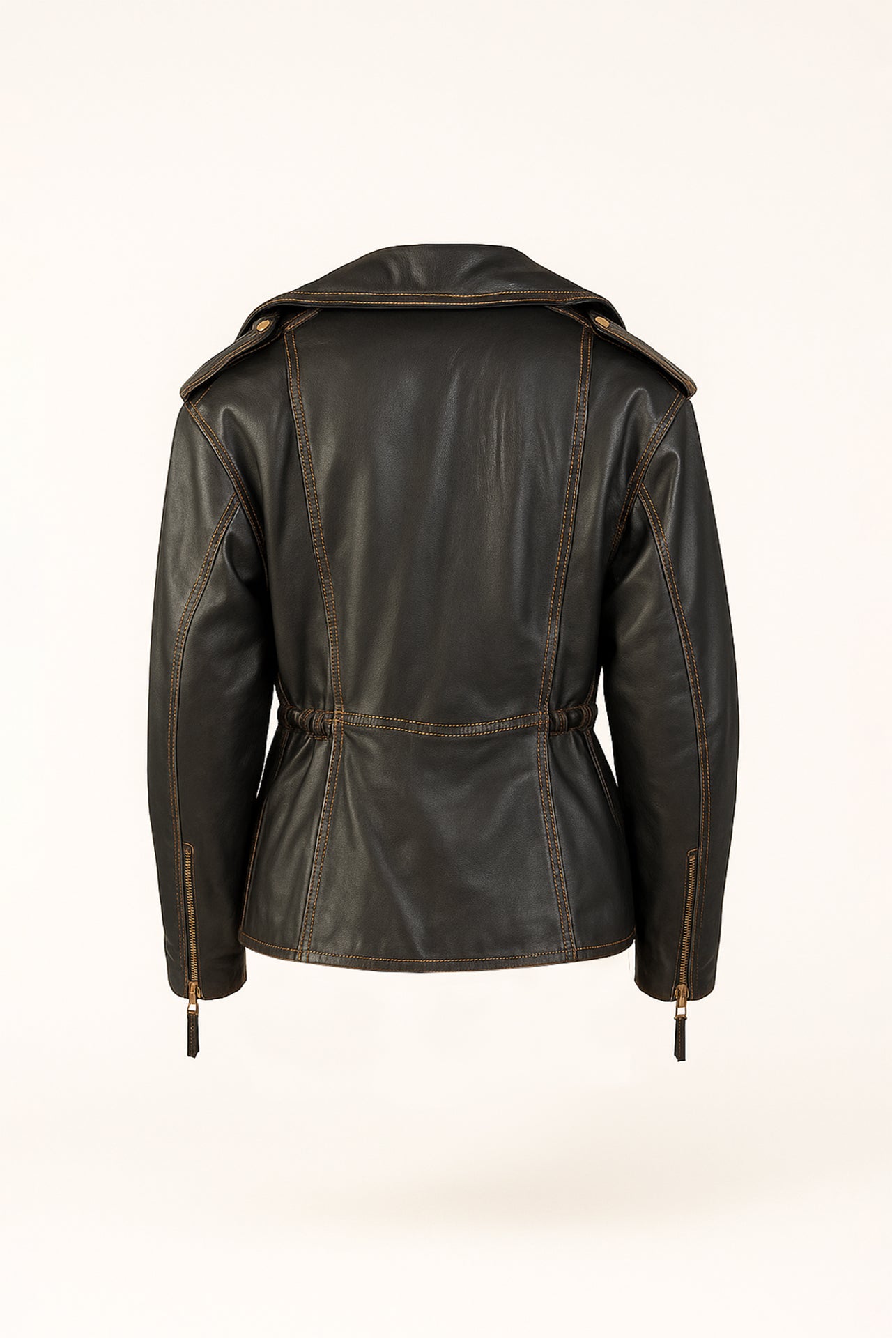 Casaco Biker em Pele