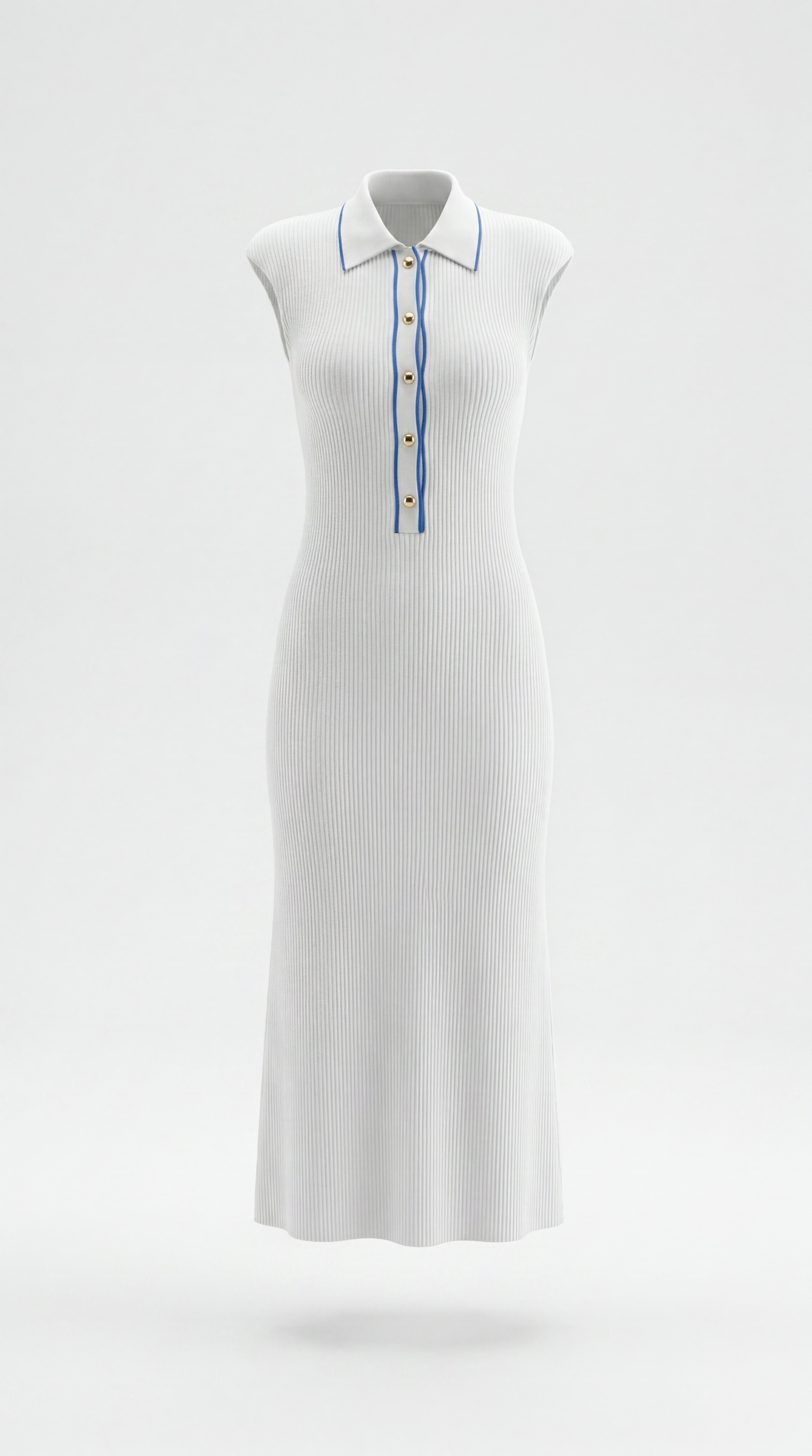 Vestido mídi malha