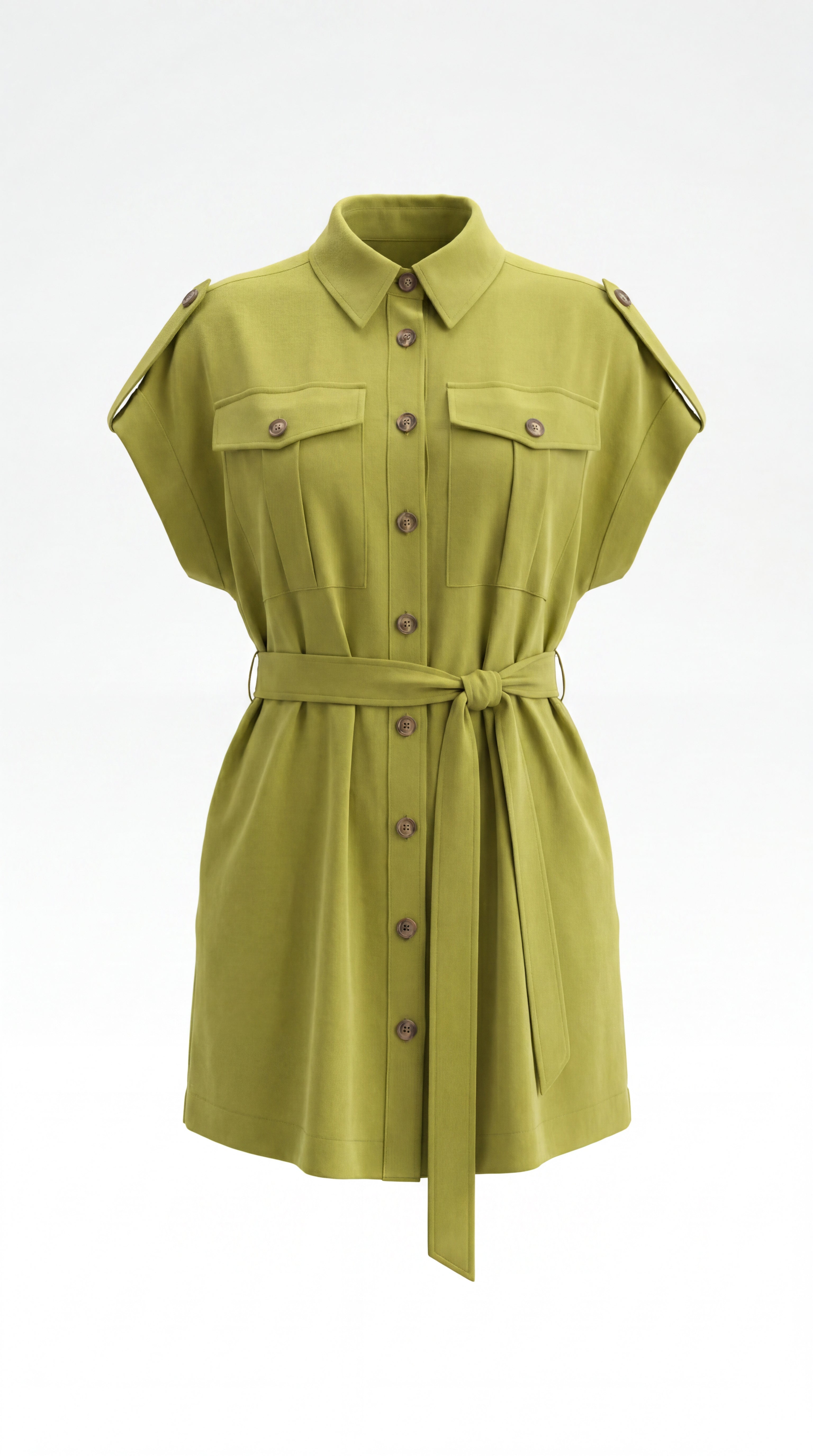 Vestido Camiseiro Curto