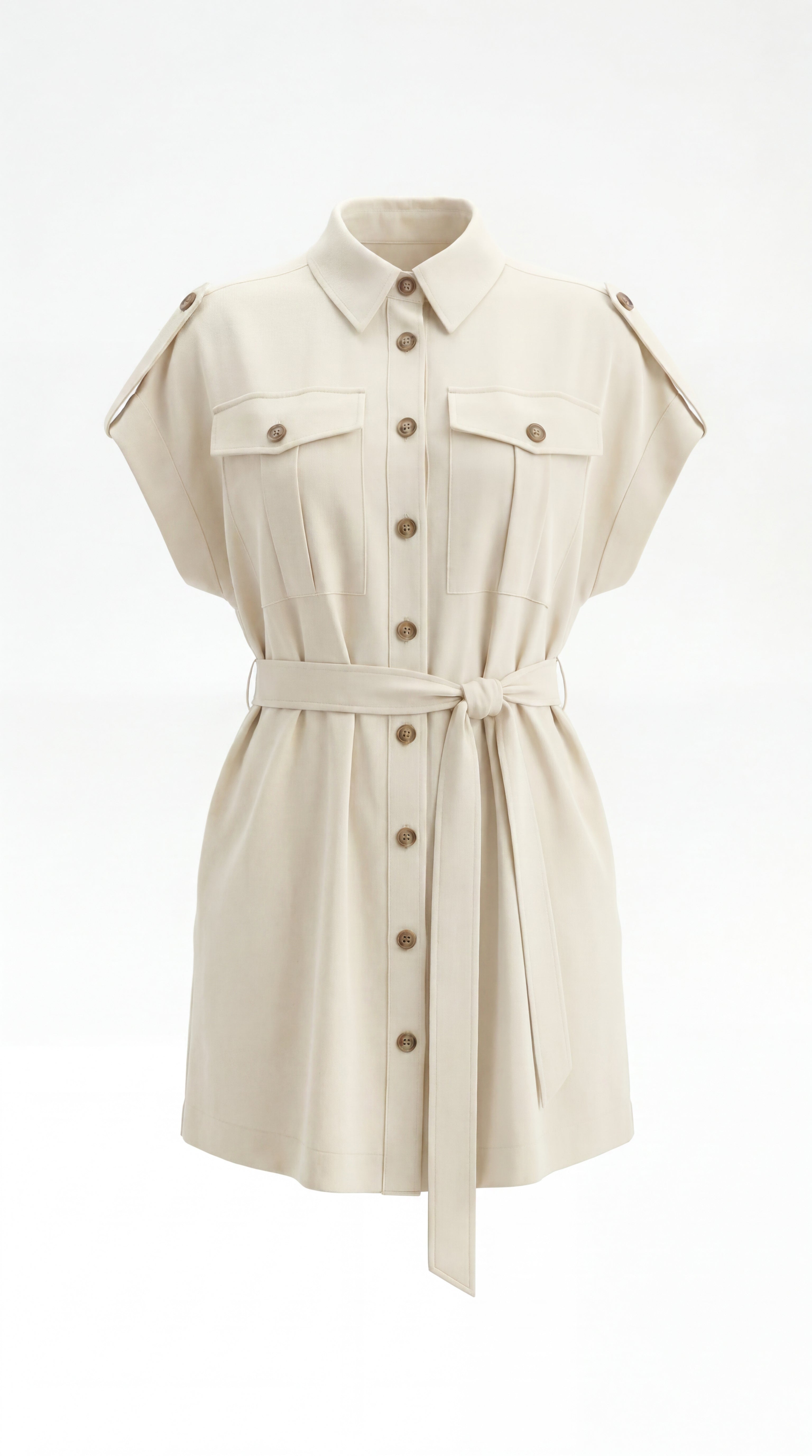 Vestido Camiseiro Curto