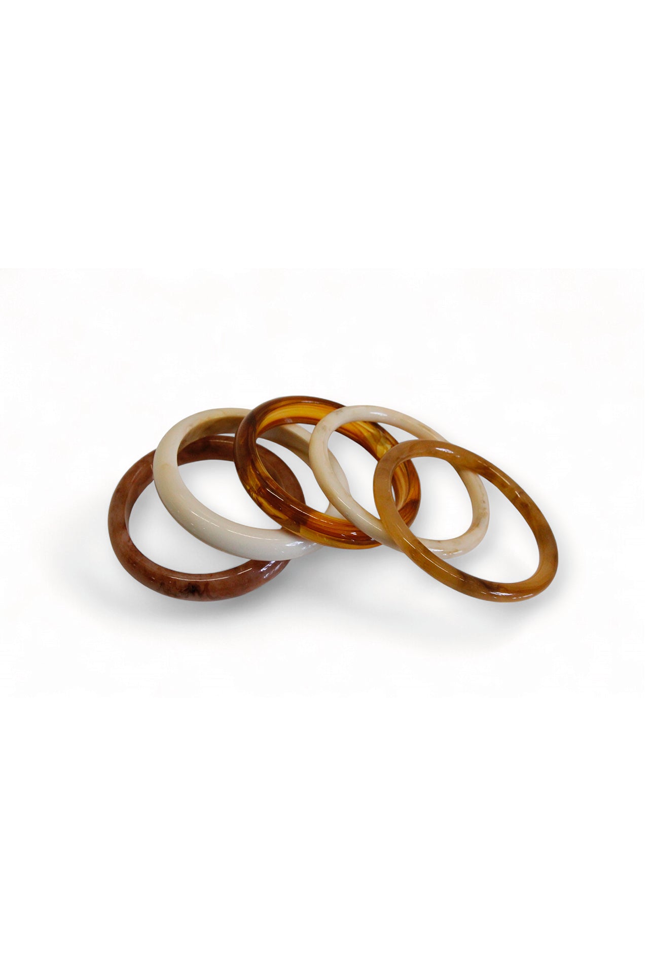 Set de pulseiras bicolor