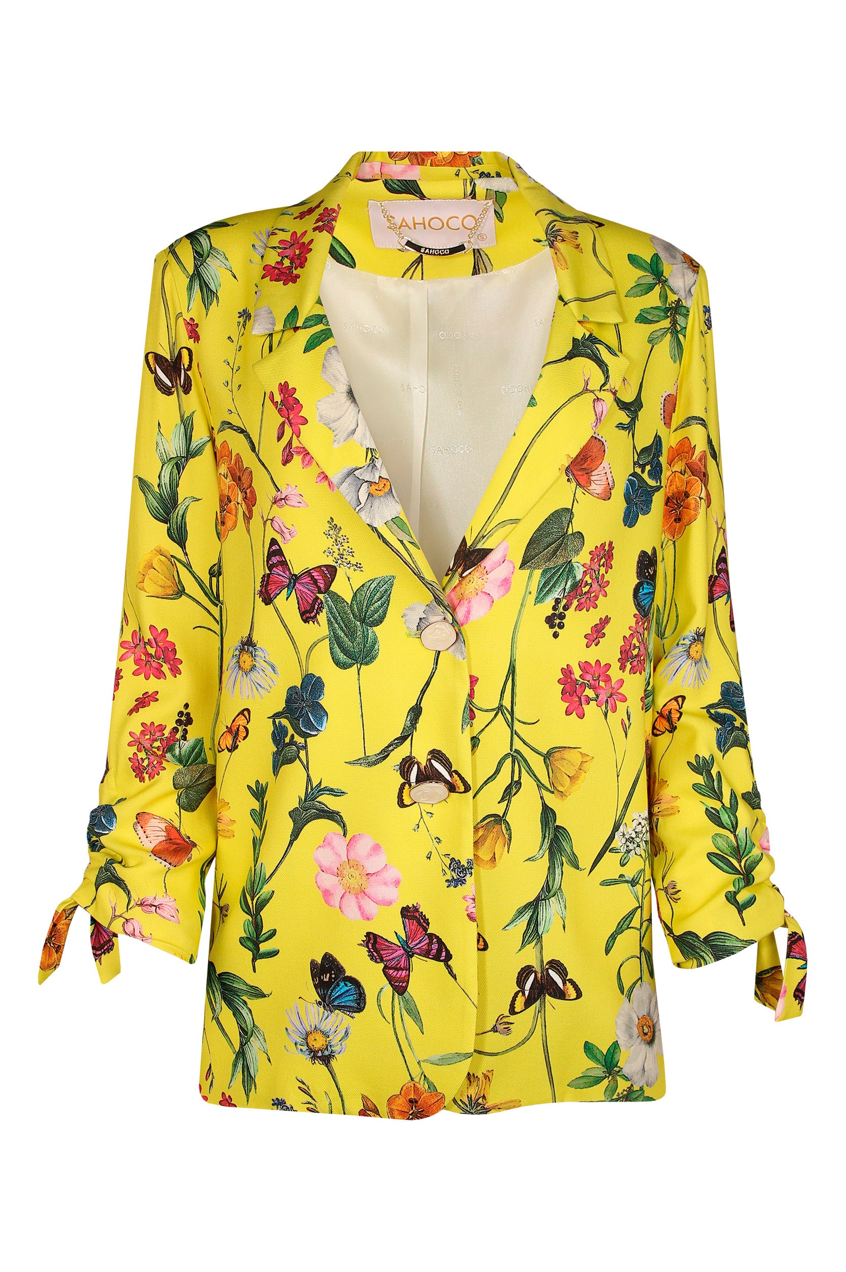 Blazer Comprido Floral