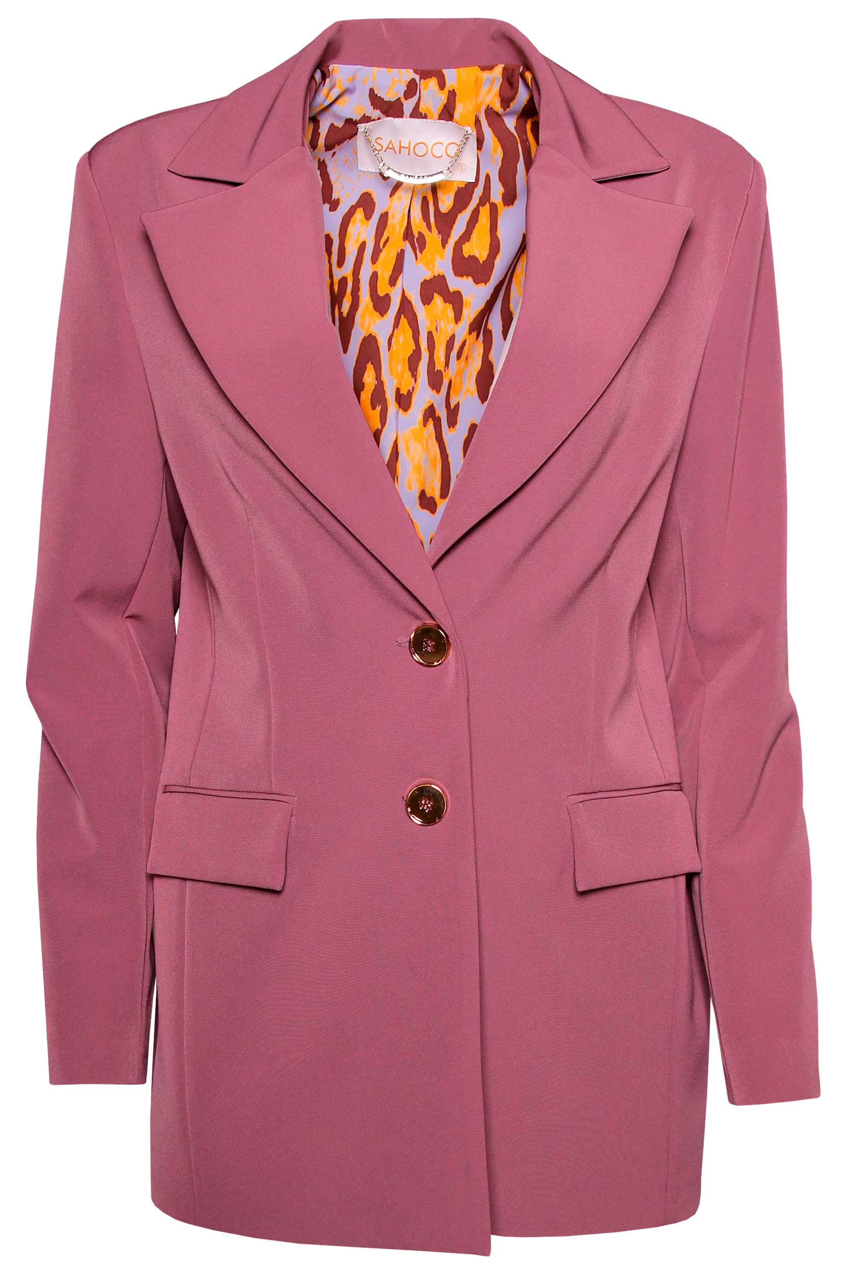 Blazer Cruzado com Botões