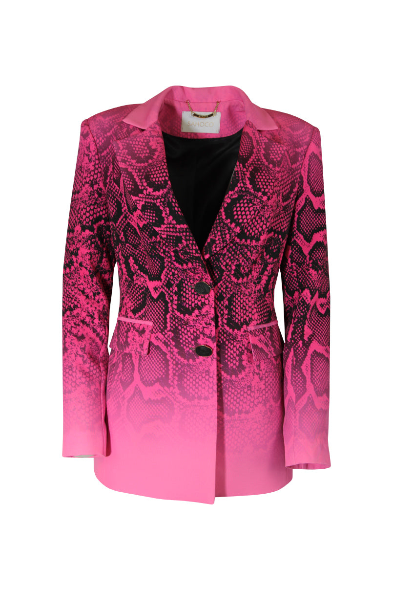 Blazer justo cruzado