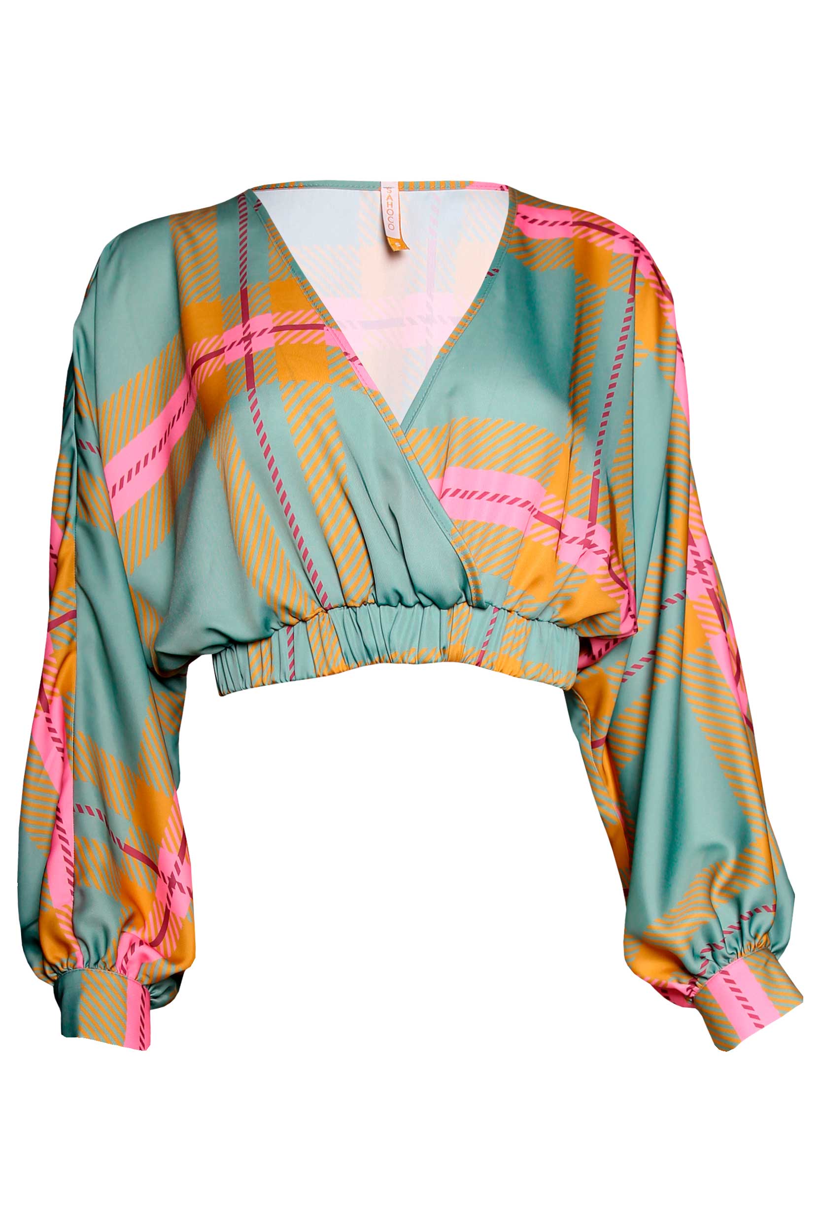 Blusa Cruzada Cropped