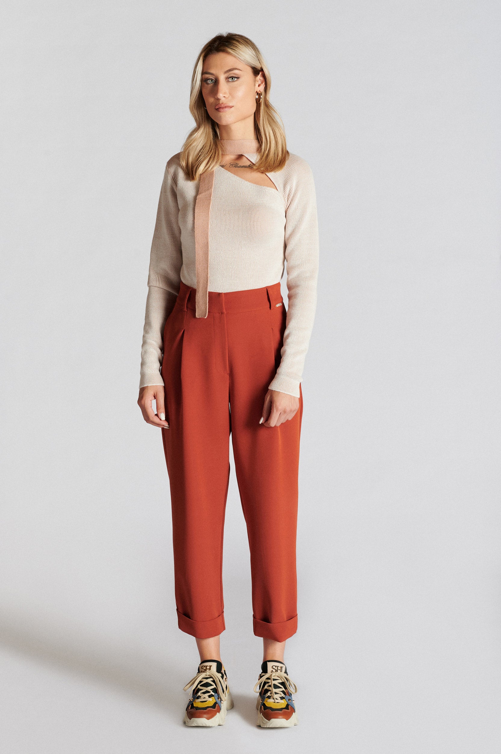 Calças Curtas Alfaiataria