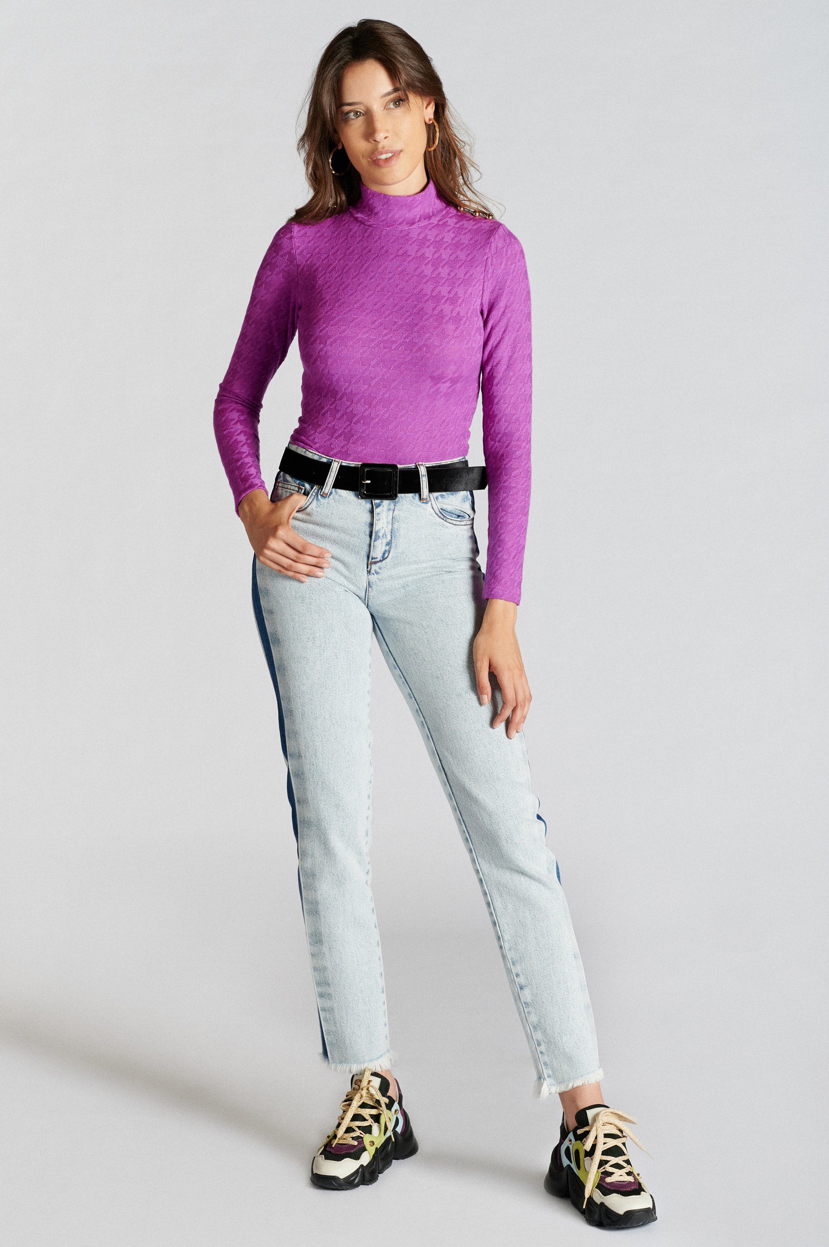 Calças Mom Jeans Slim