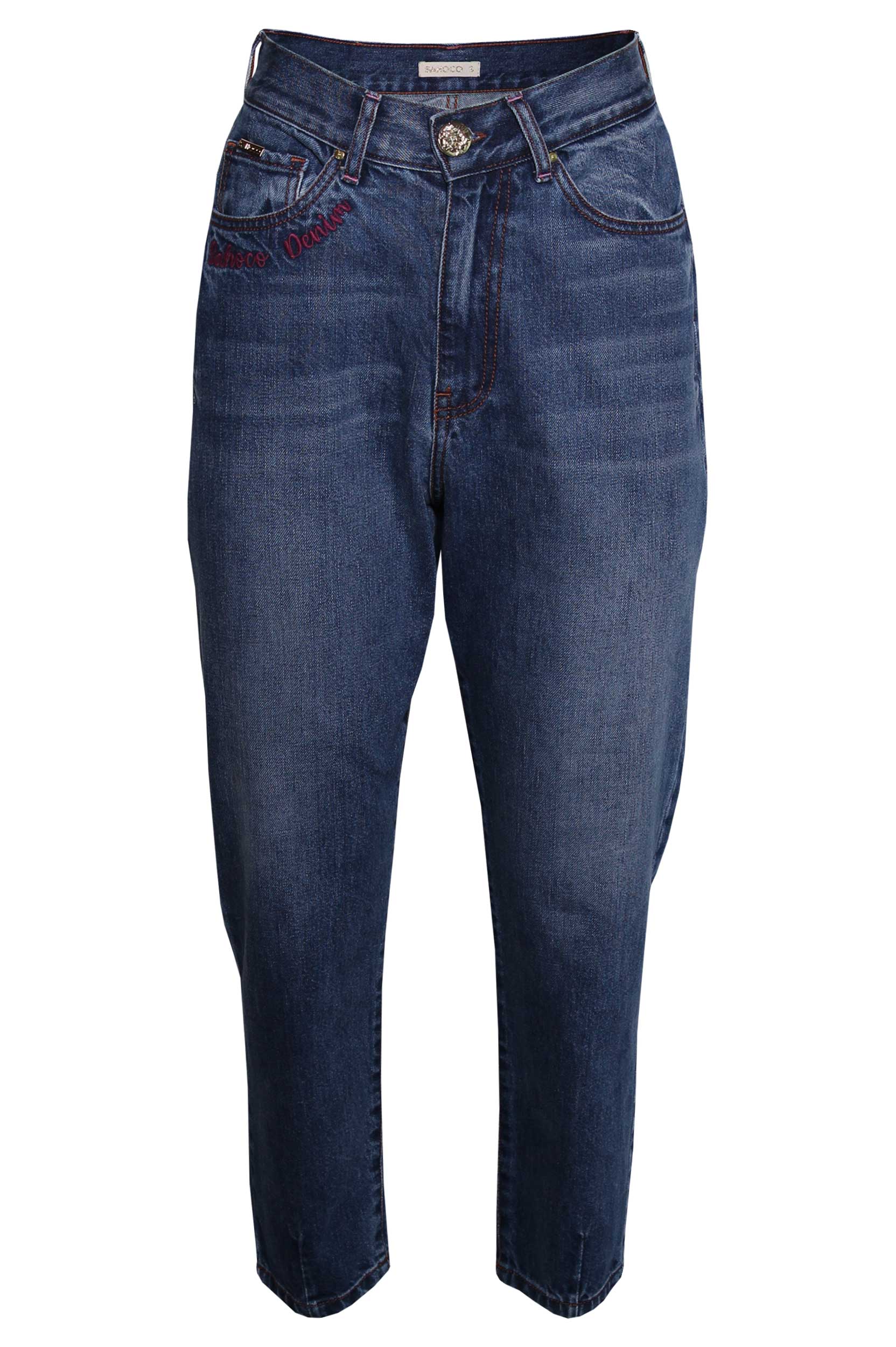 Calças Mom Jeans