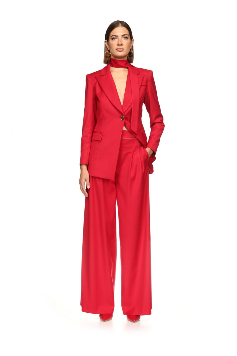 Calças largas cut out