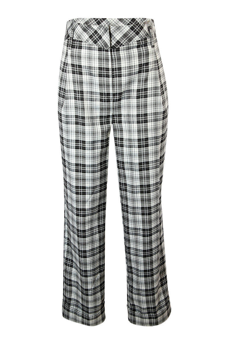 Calças xadrez