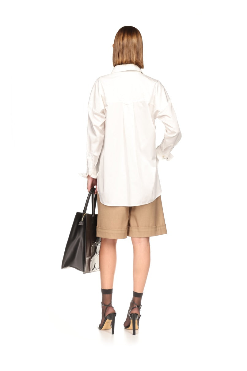 Calções bermudas de alfaitaria