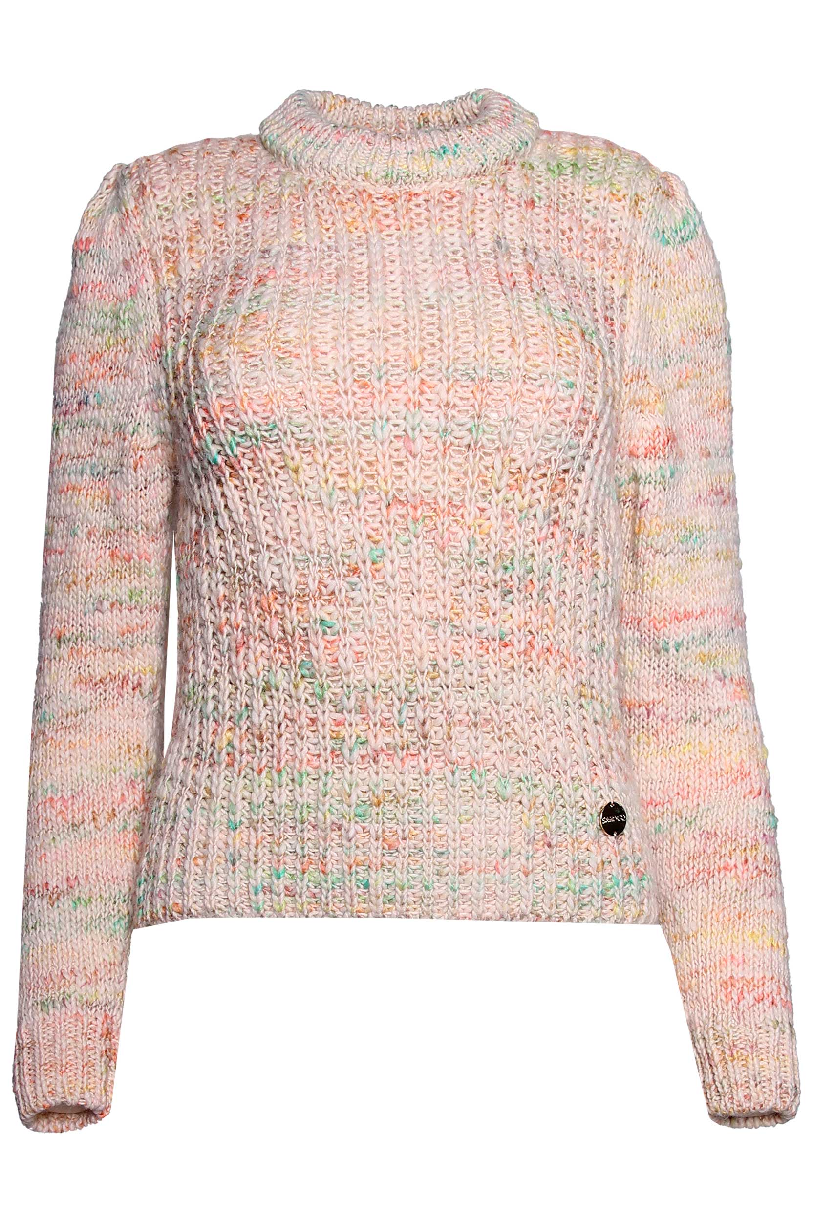 Camisola de Malha Efeito Tie Dye