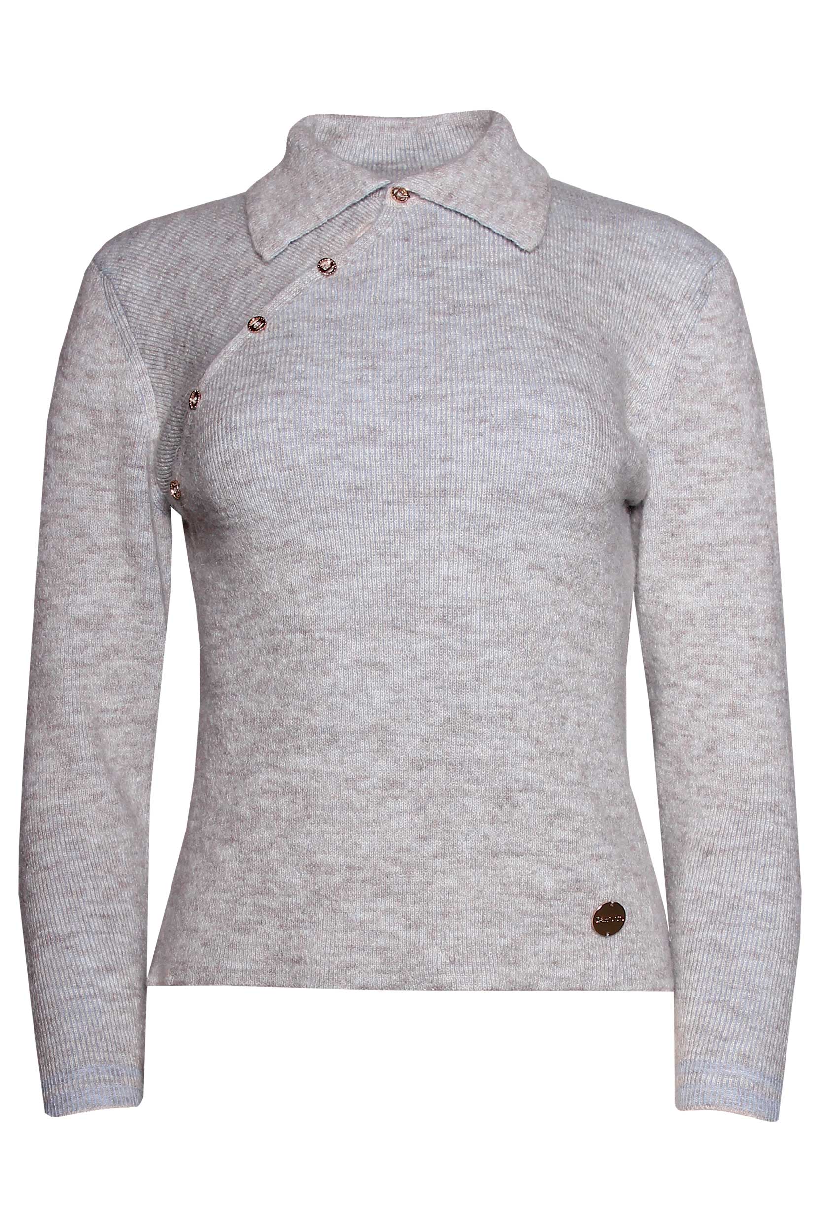 Camisola polo de malha