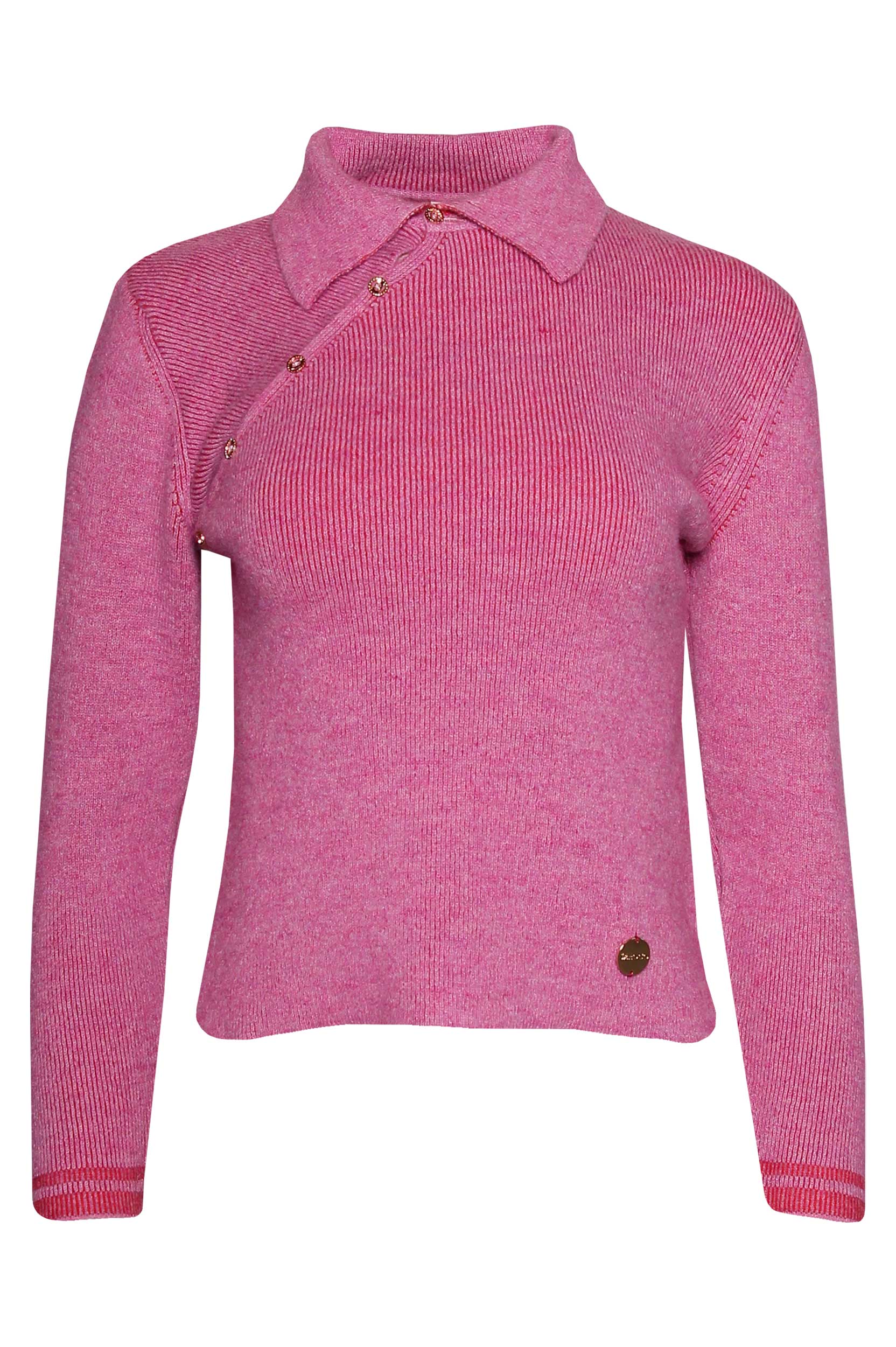 Camisola polo de malha