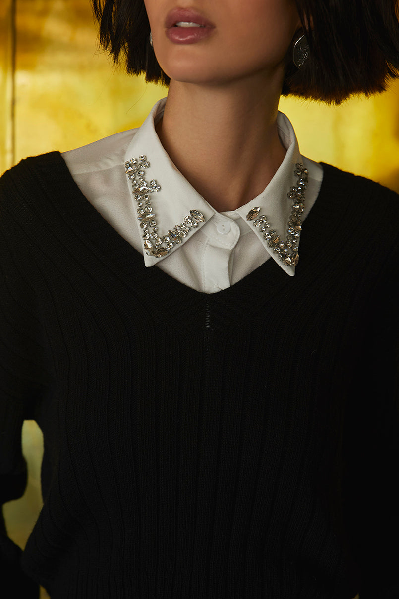 Camisola suave de malha