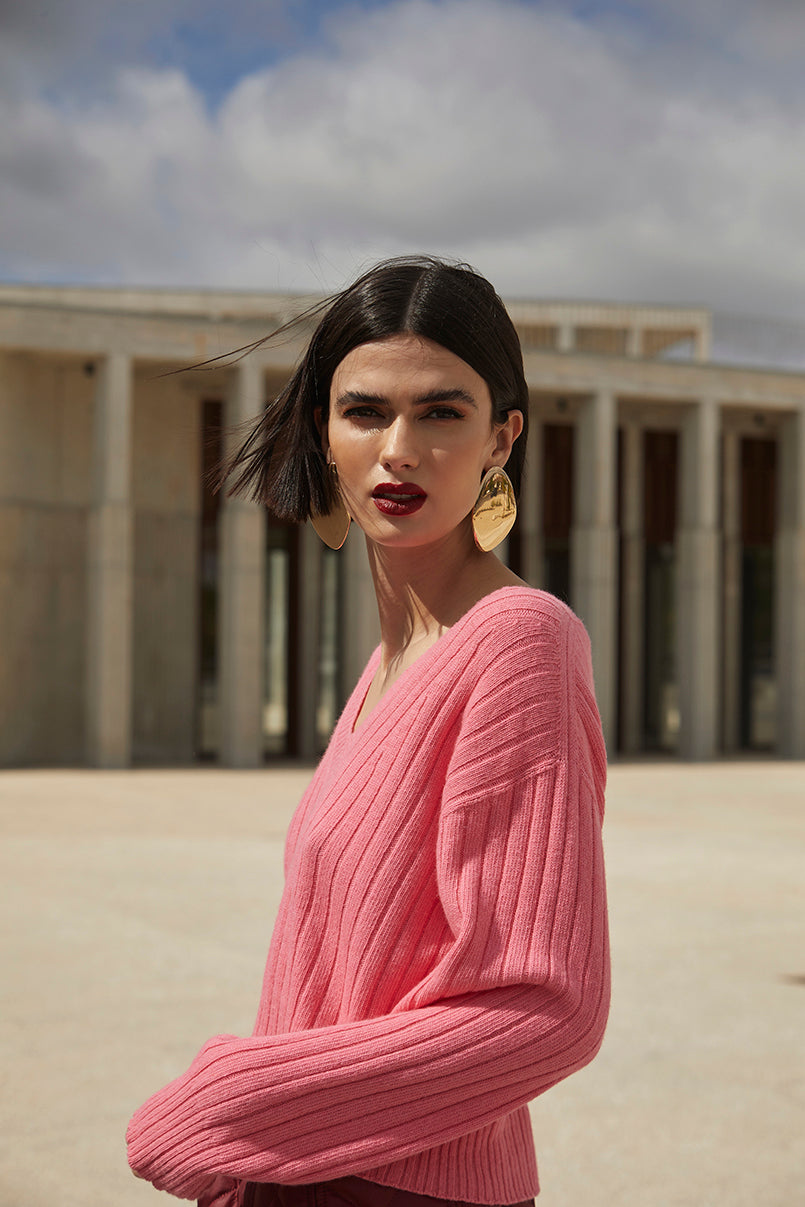 Camisola suave de malha