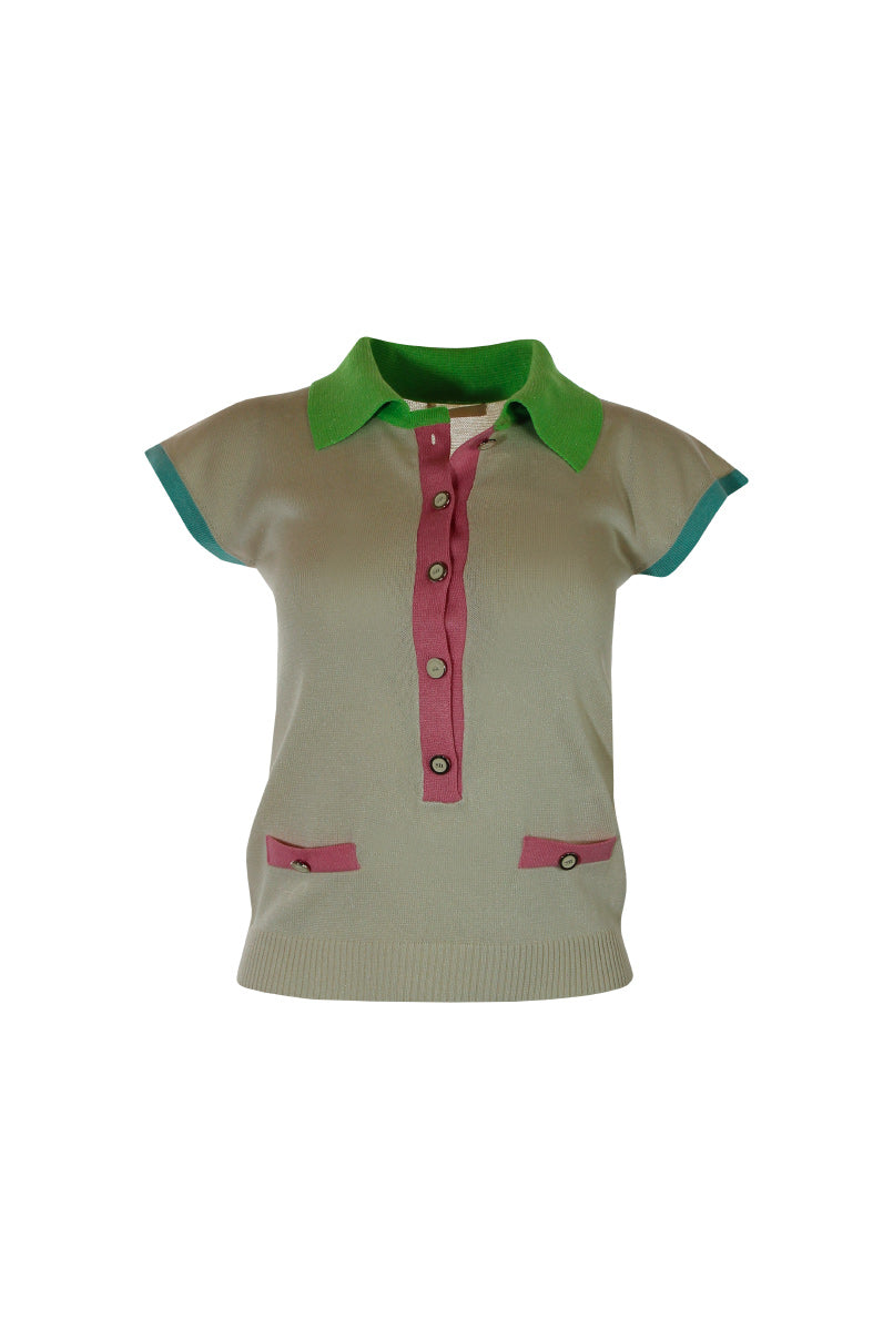 Camisola tipo polo