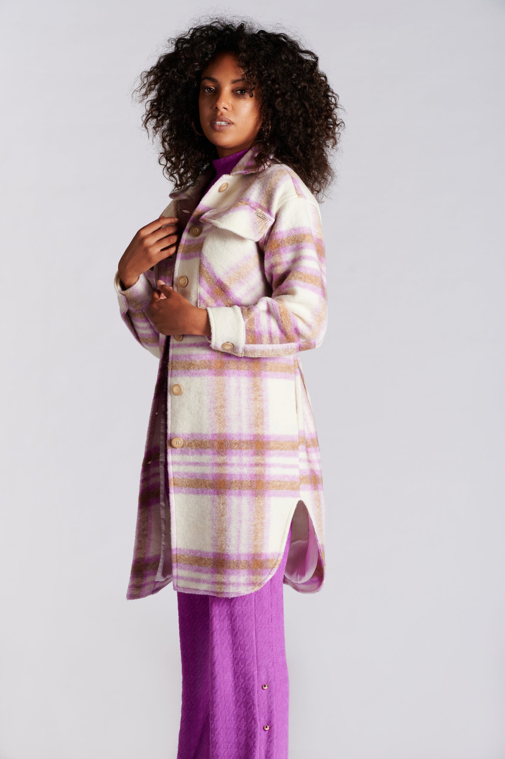 Casaco Camiseiro Comprido com Cinto