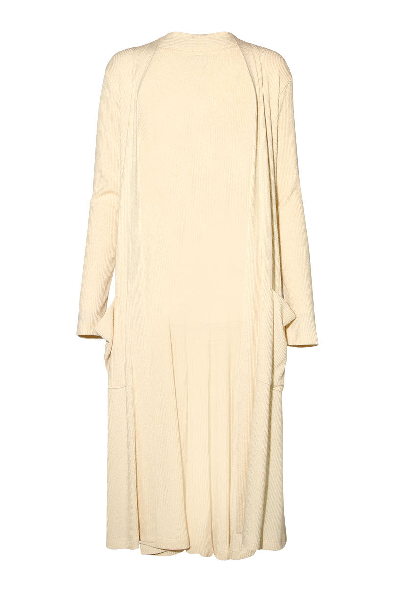 Casaco Comprido Bolsos de Chapa