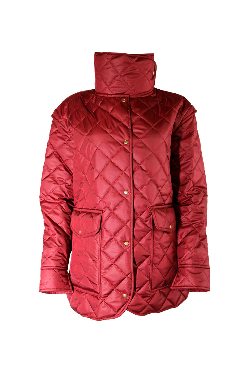 Casaco acolchoado impermeável