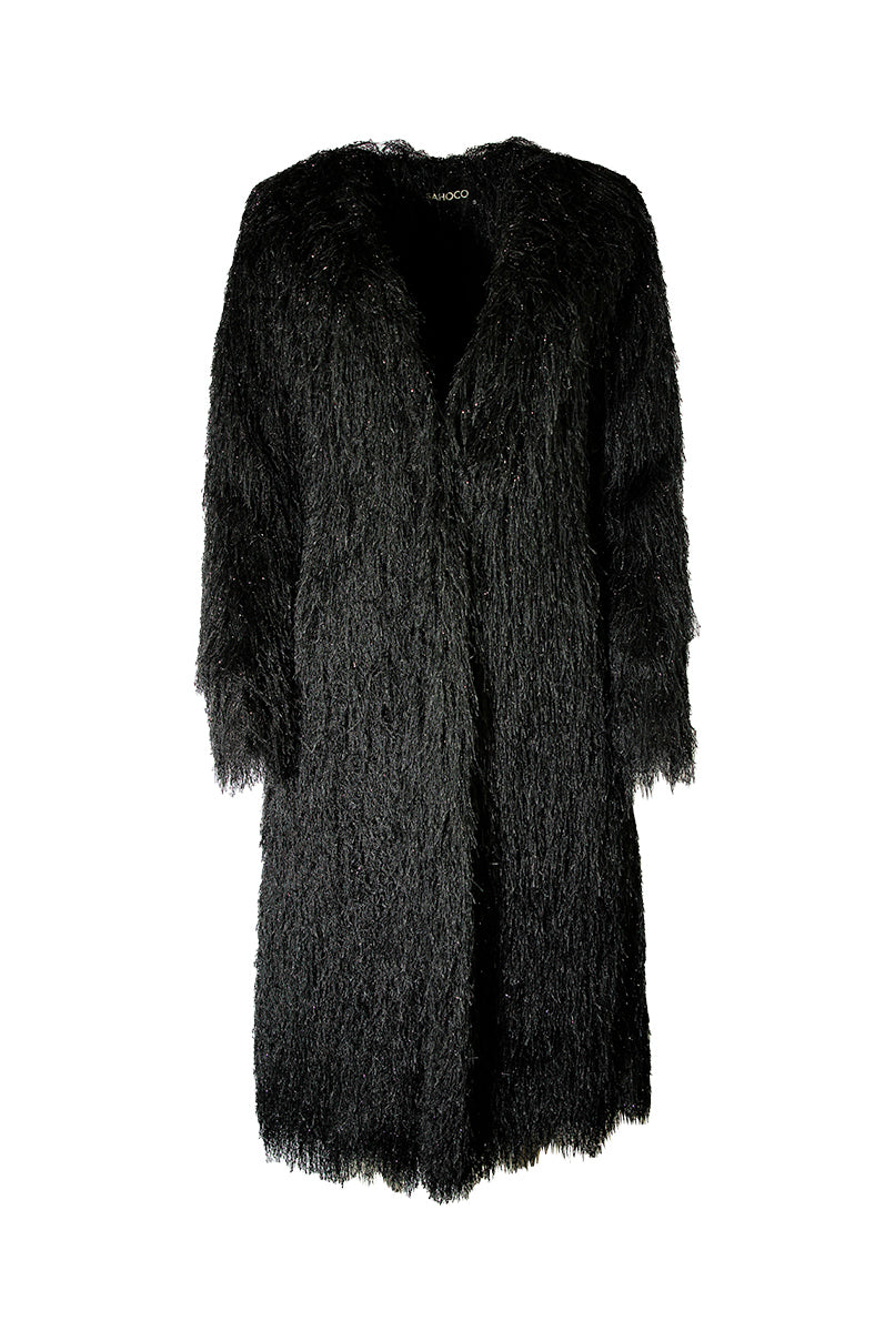 Casaco Comprido Franjas