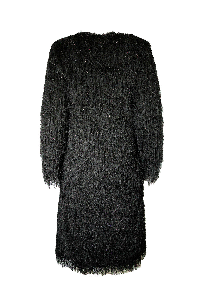 Casaco Comprido Franjas