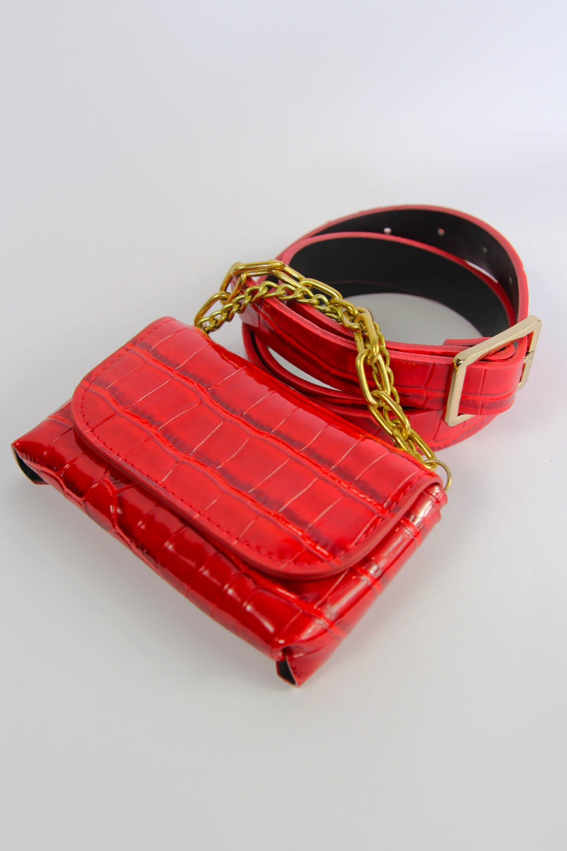 Cinto com clutch