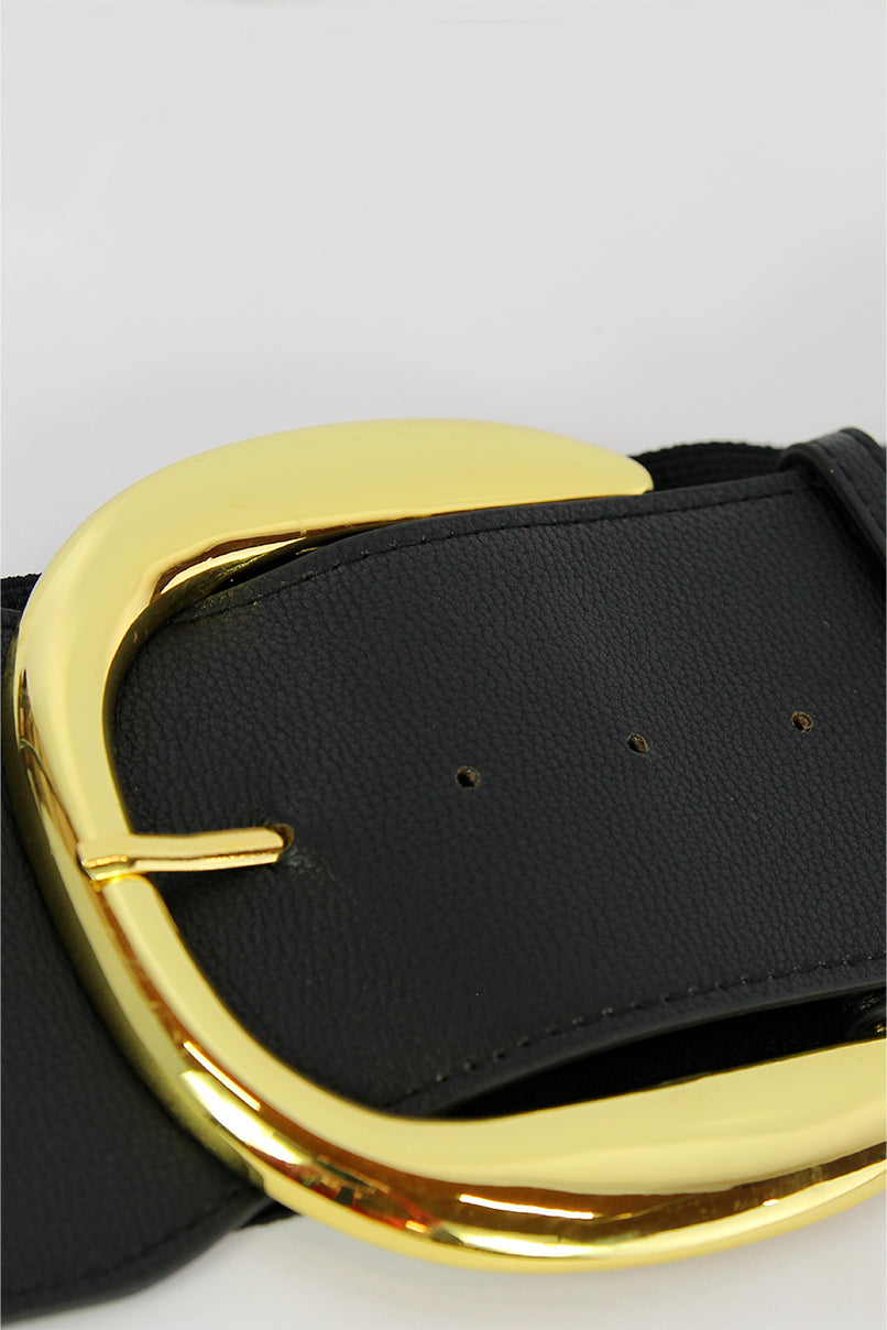 Cinto largo maxi fivela