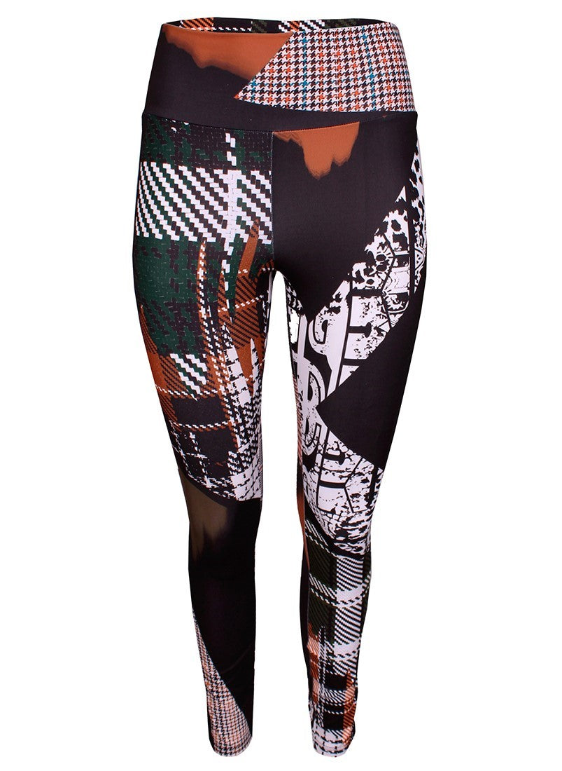 Leggings com padrão estampado