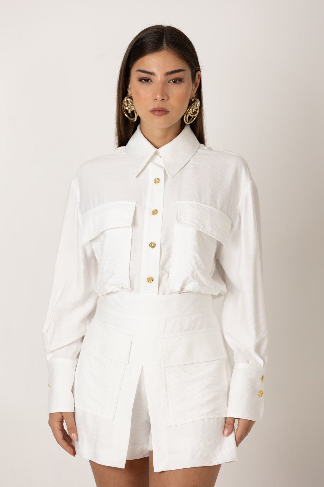 Calção com bolsos de chapa SH x GM