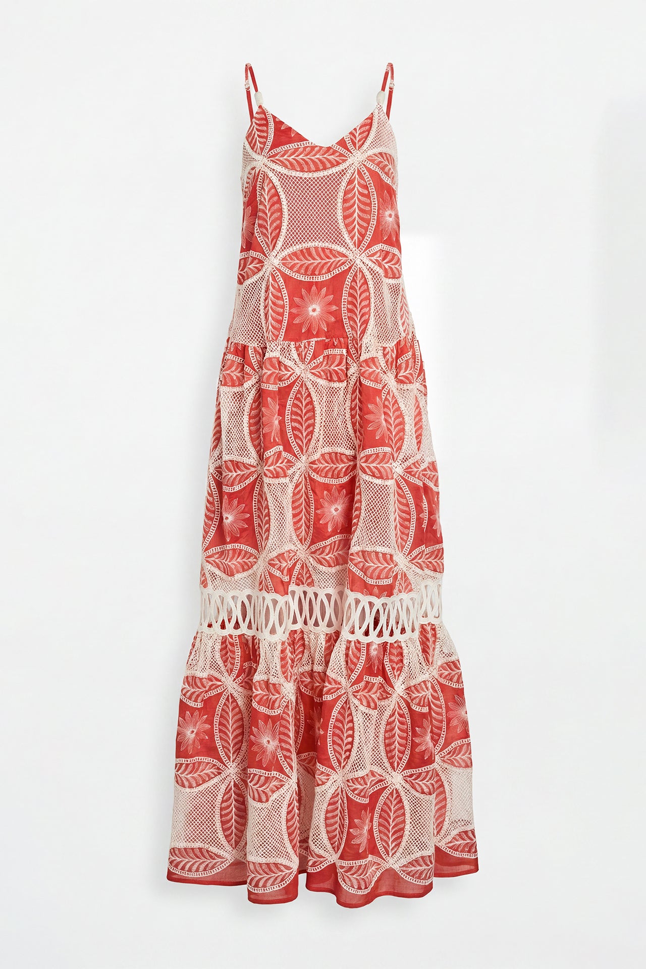 Vestido Comprido Bordados