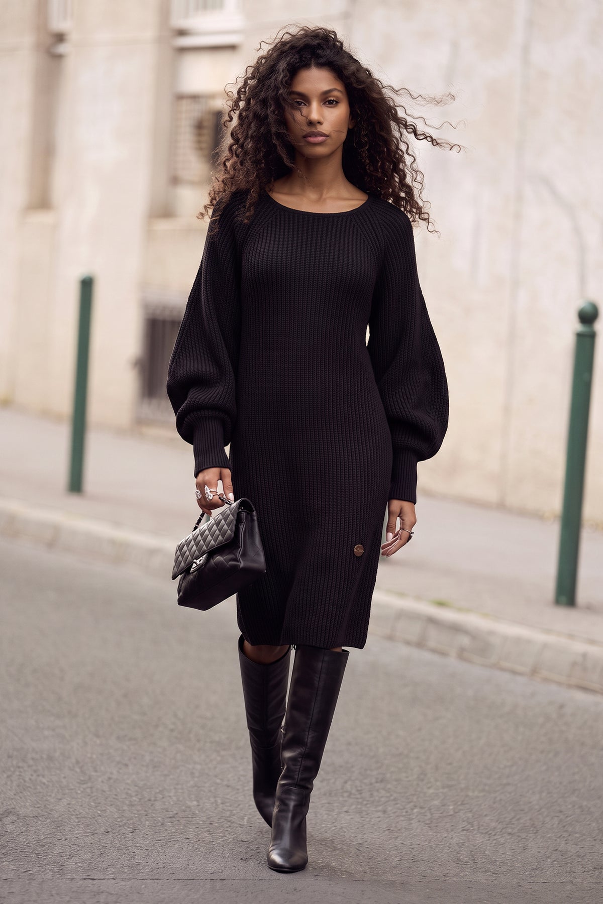 Knitted tunic