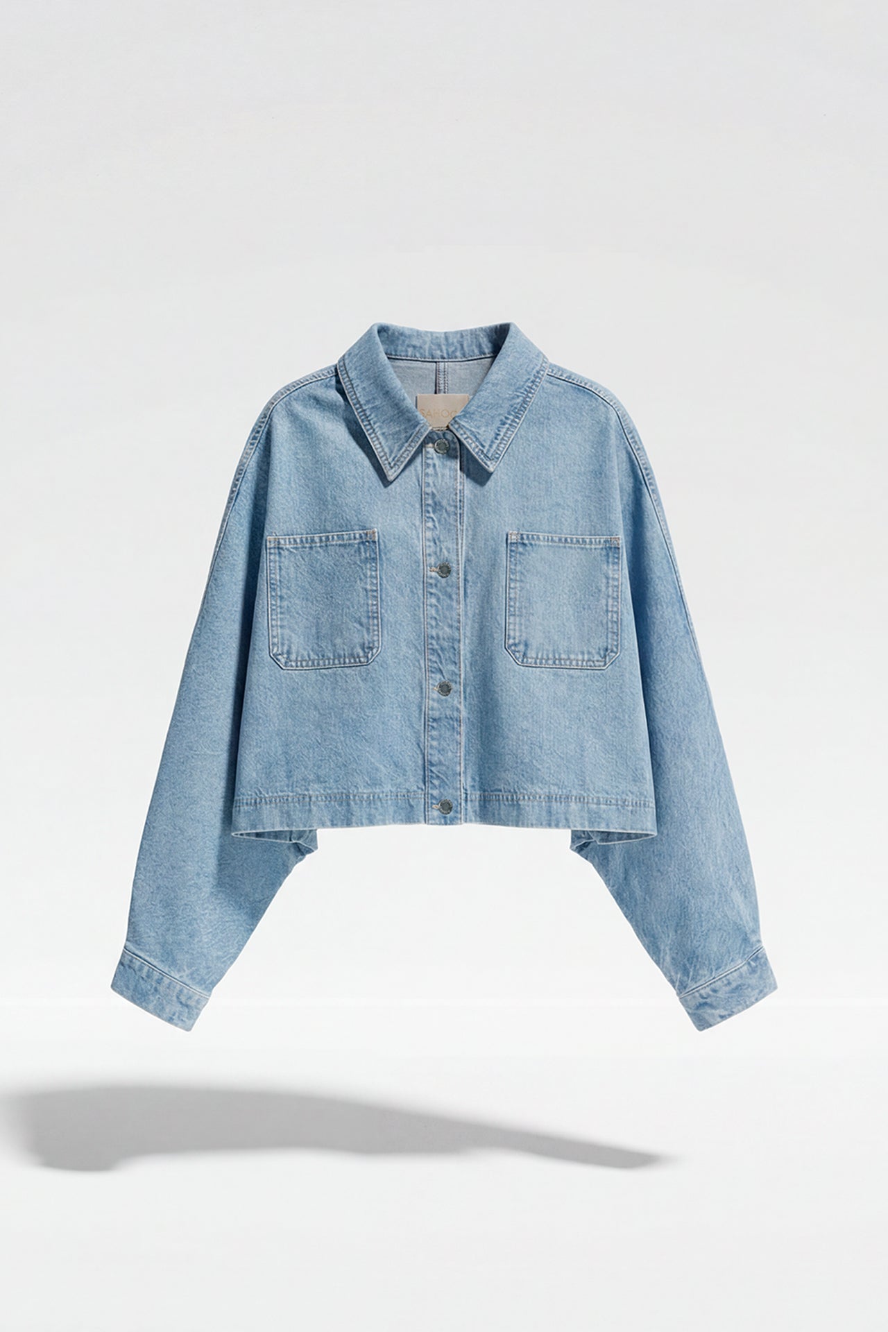 Blusão Denim Oversize Conjunto