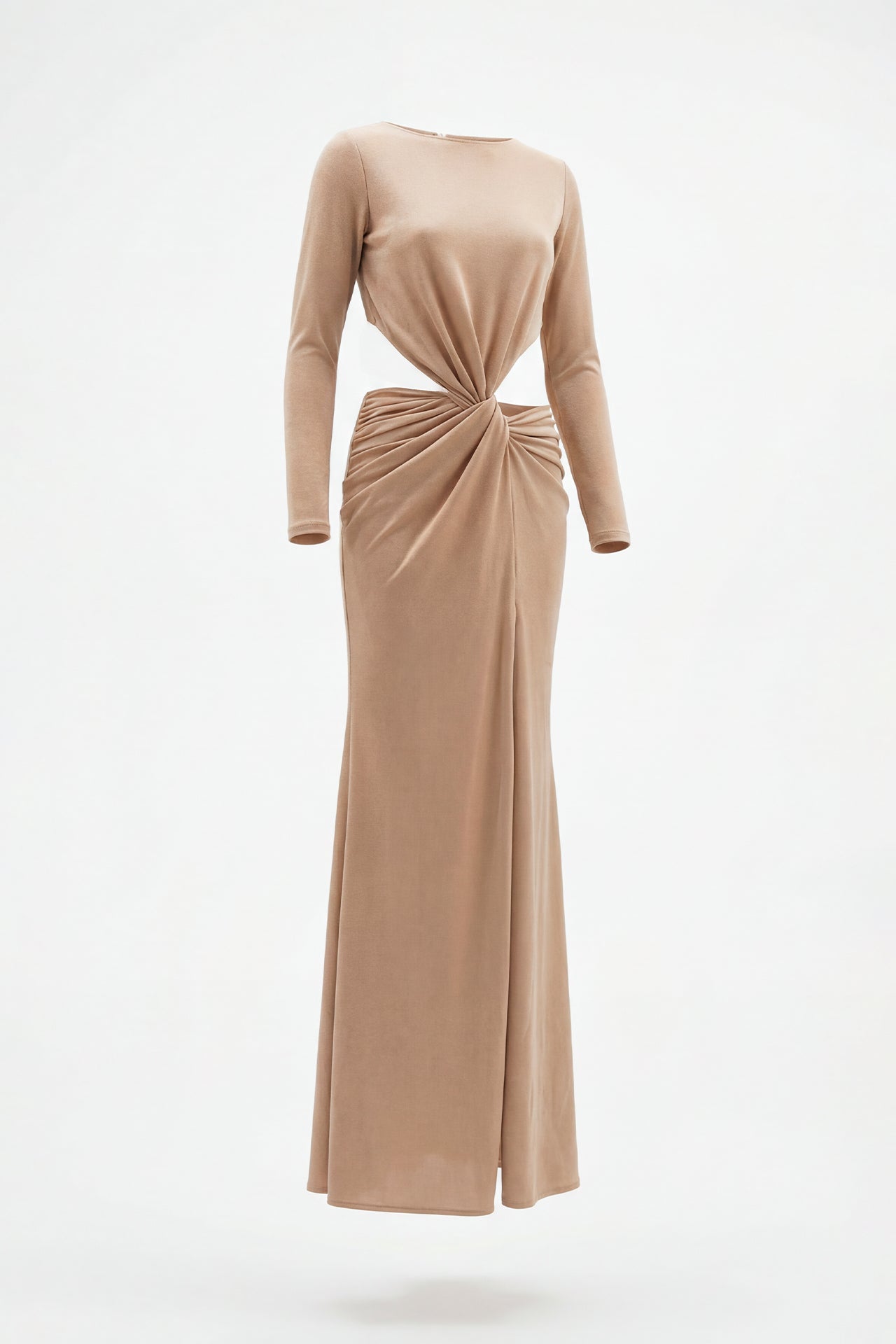 Vestido Longo com Brilho Subtil