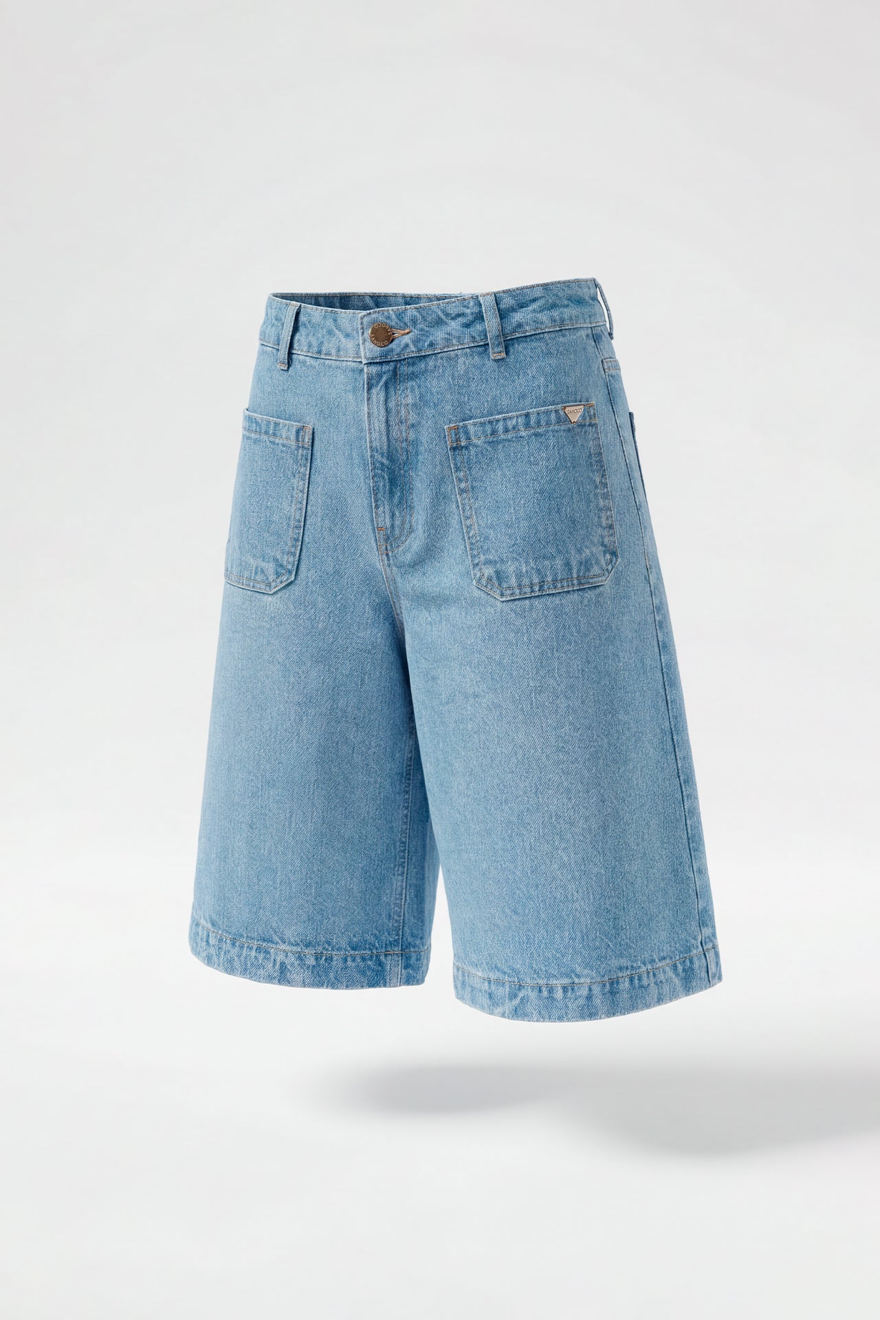 Calções Bermuda Denim