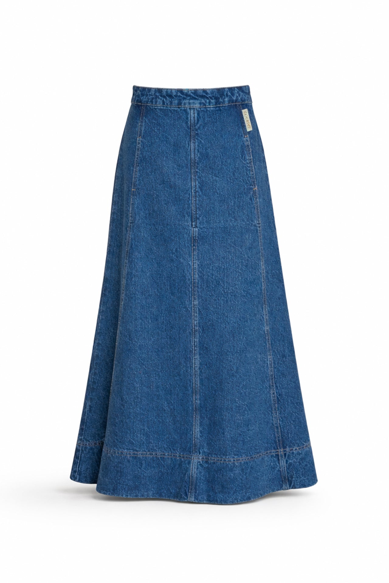 Saia Midi Denim