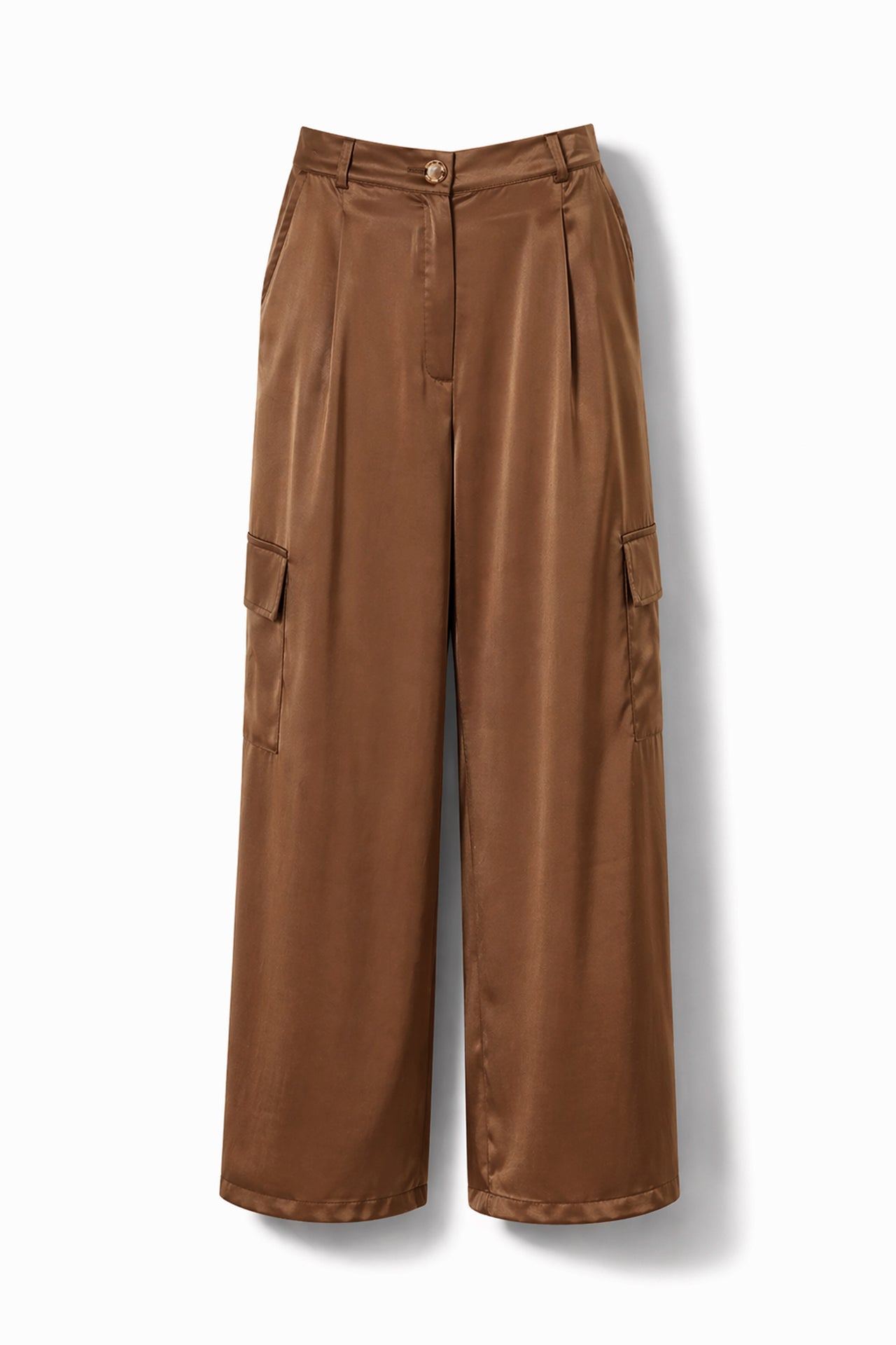Calça Cargo Wide Leg