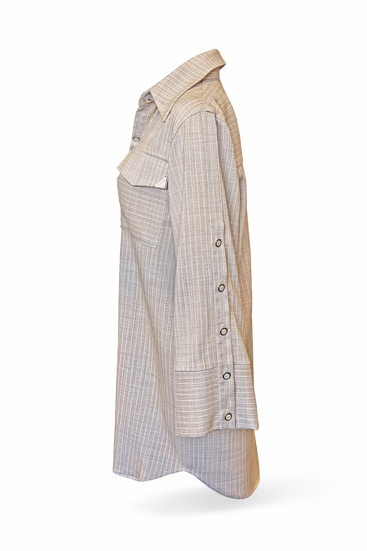 Vestido Camiseiro com Cinto