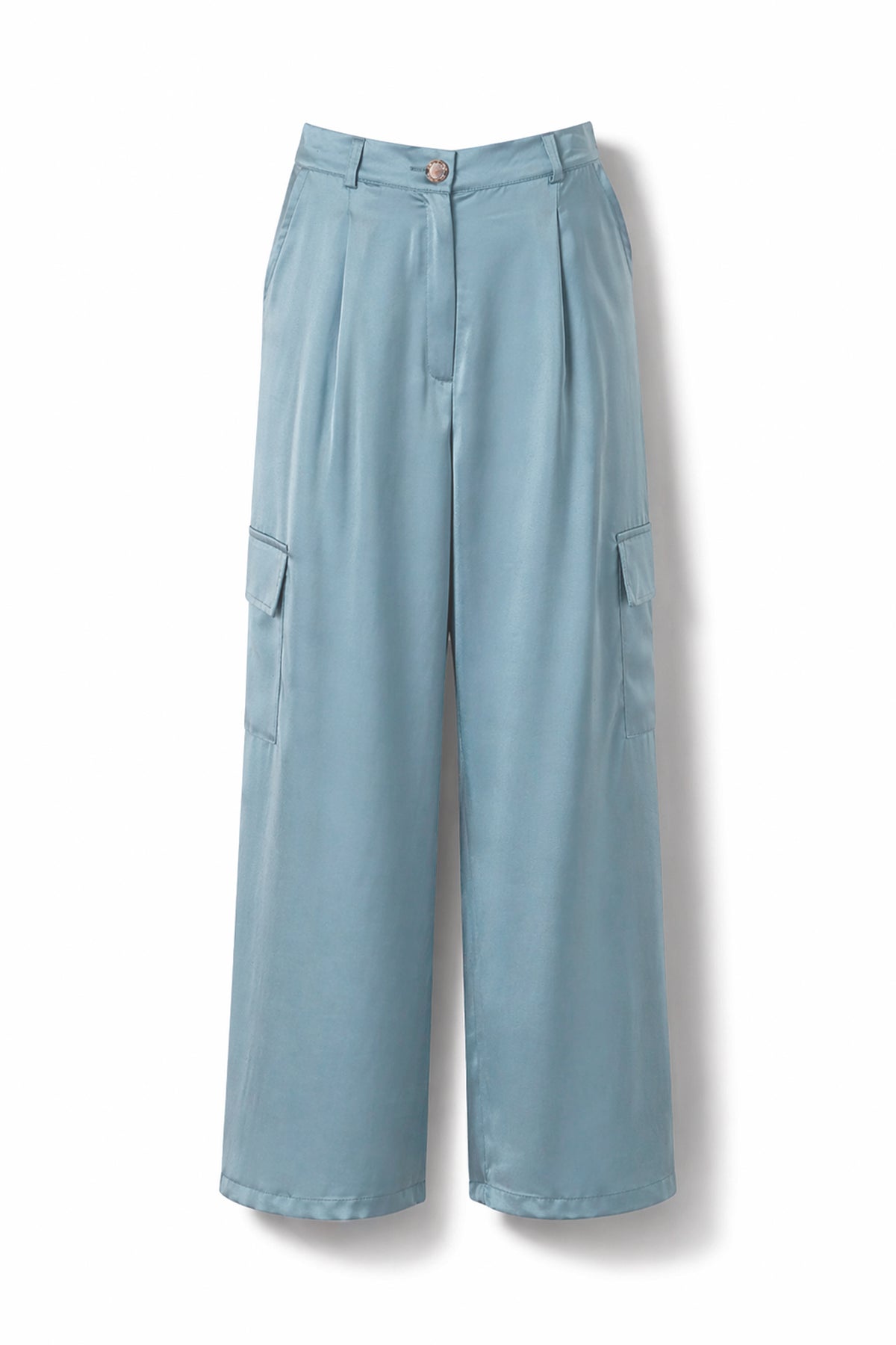 Calça Cargo Wide Leg