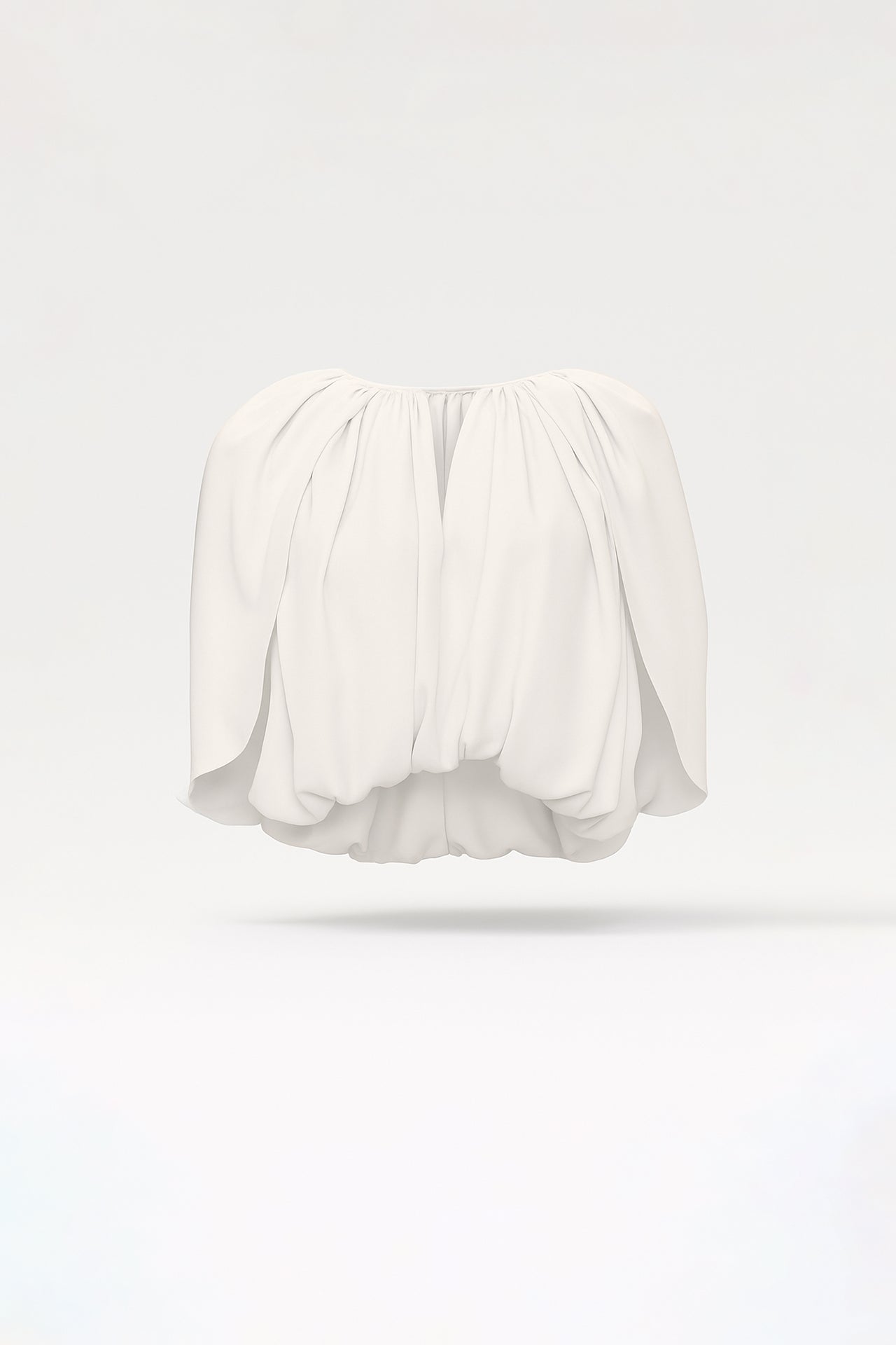 Blusa Drapeada efeito Capa