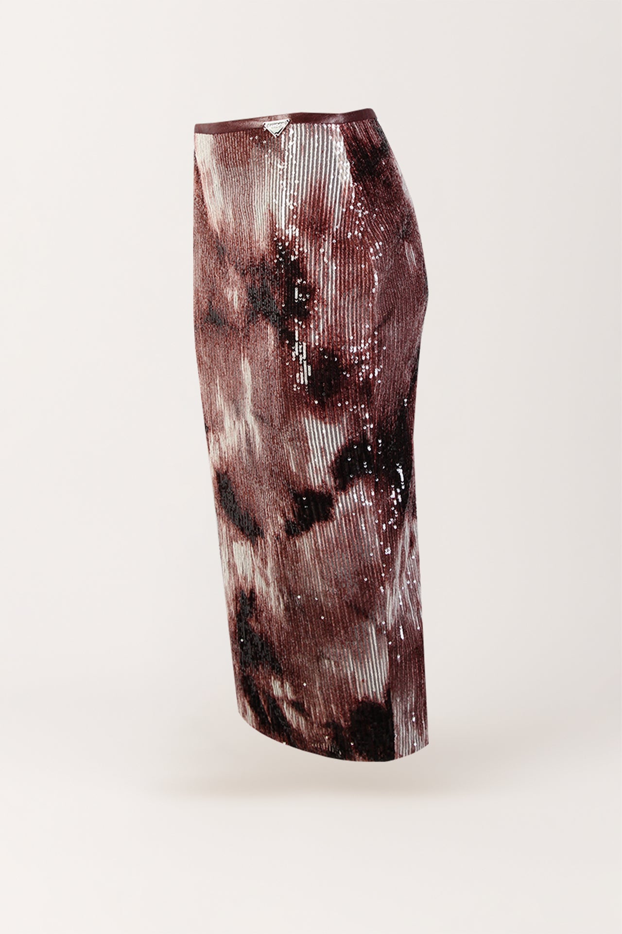 Saia Midi Lápis em Lantejoulas