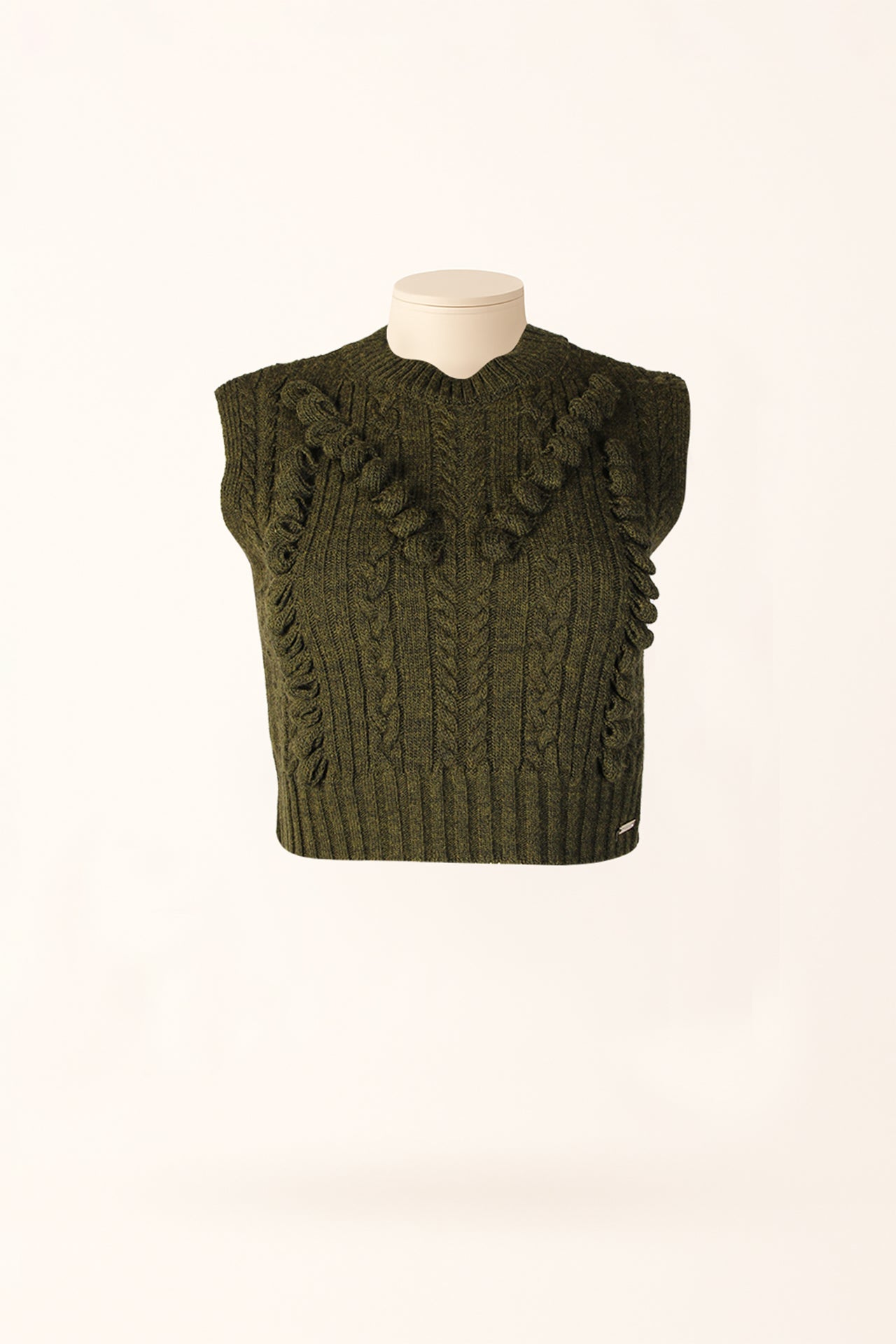 Top Cropped em Tricot