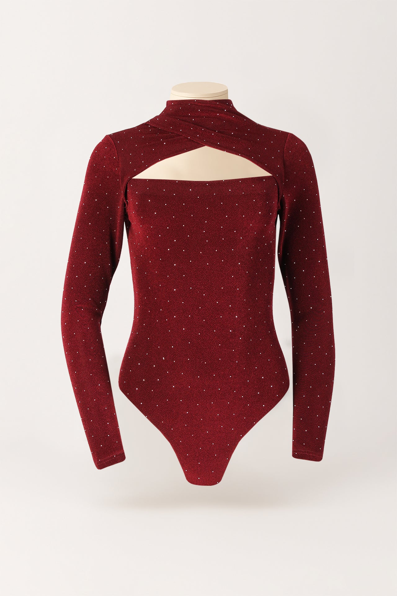 Body Aveludado com Microbrilhos