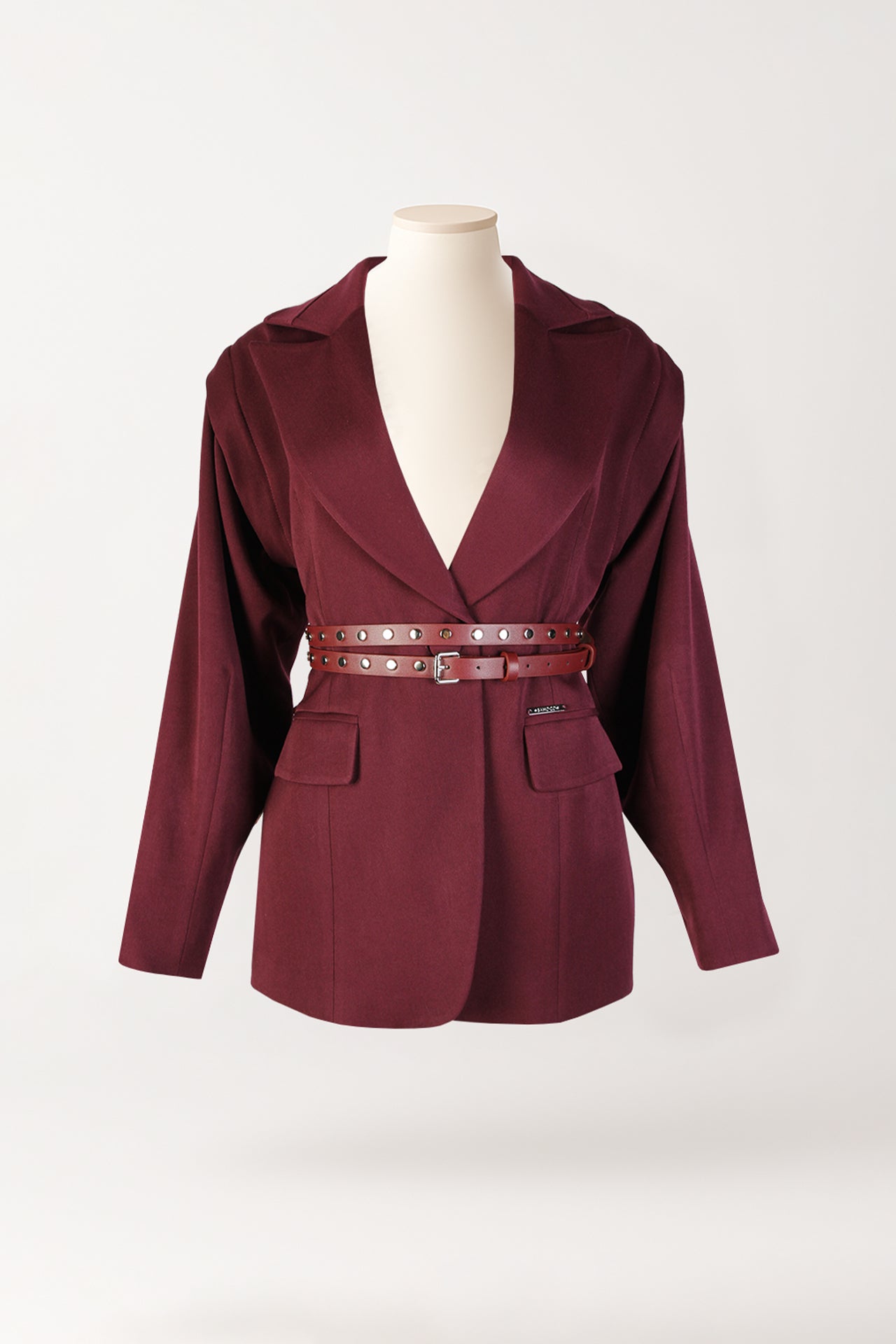 Blazer Estruturado com Mangas Removíveis