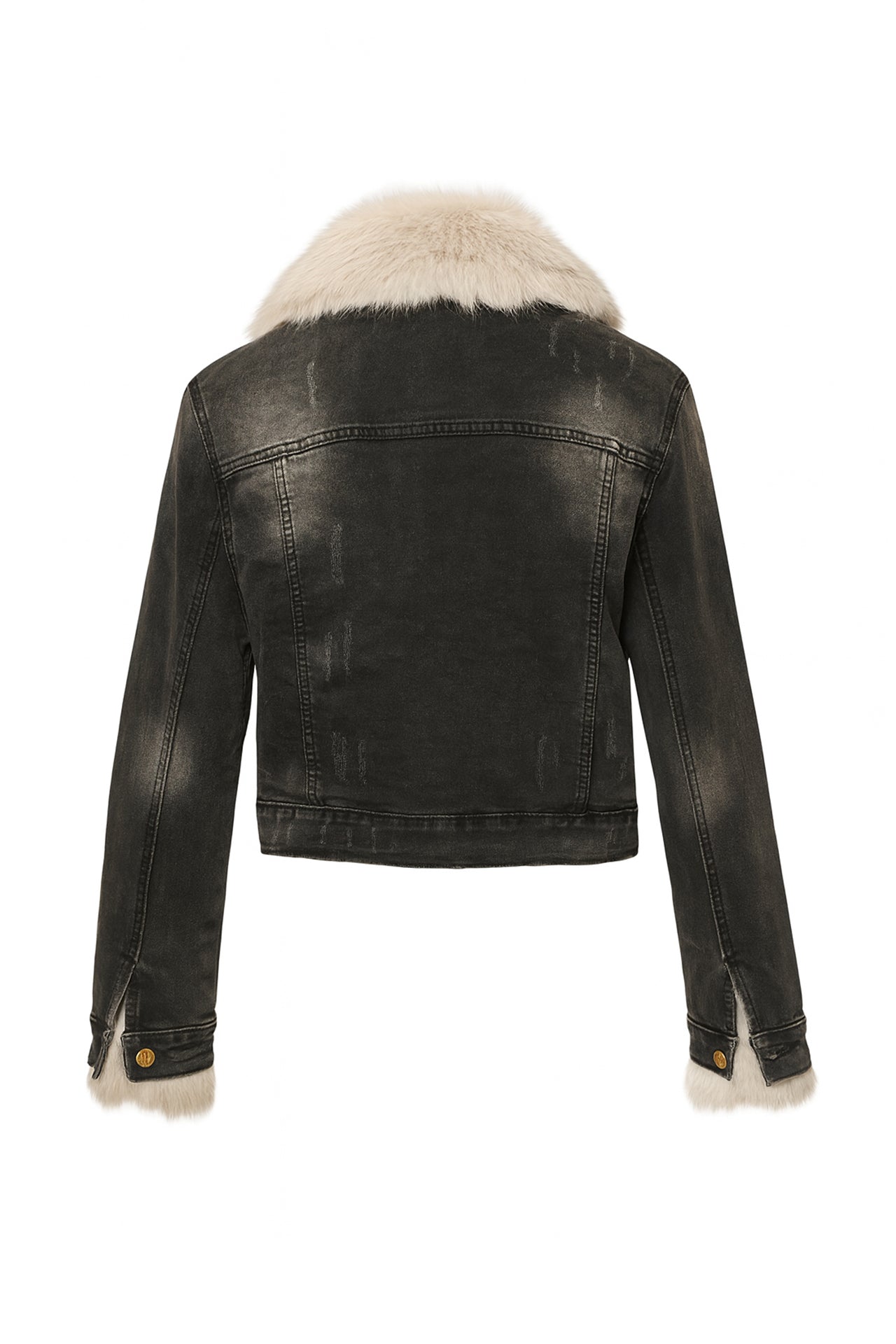 Casaco Denim com Interior em Pêlo