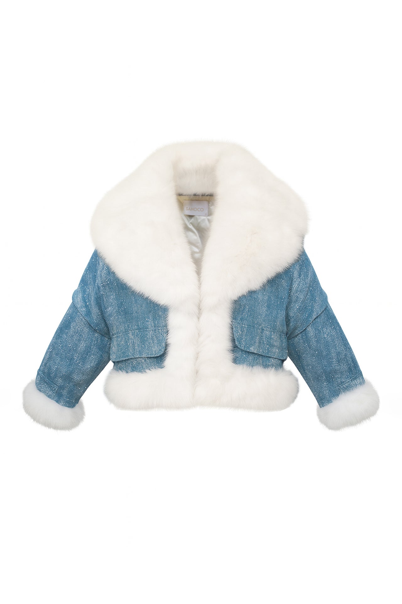 Casaco Denim com Pêlo