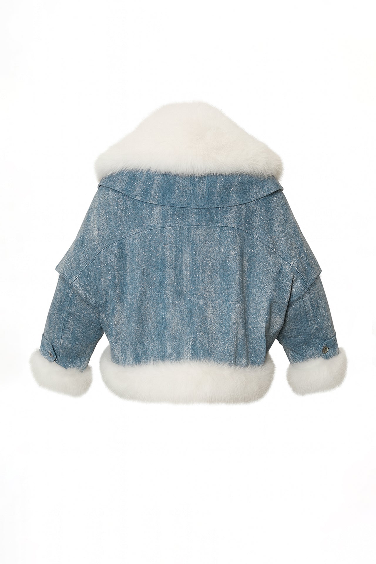 Casaco Denim com Pêlo