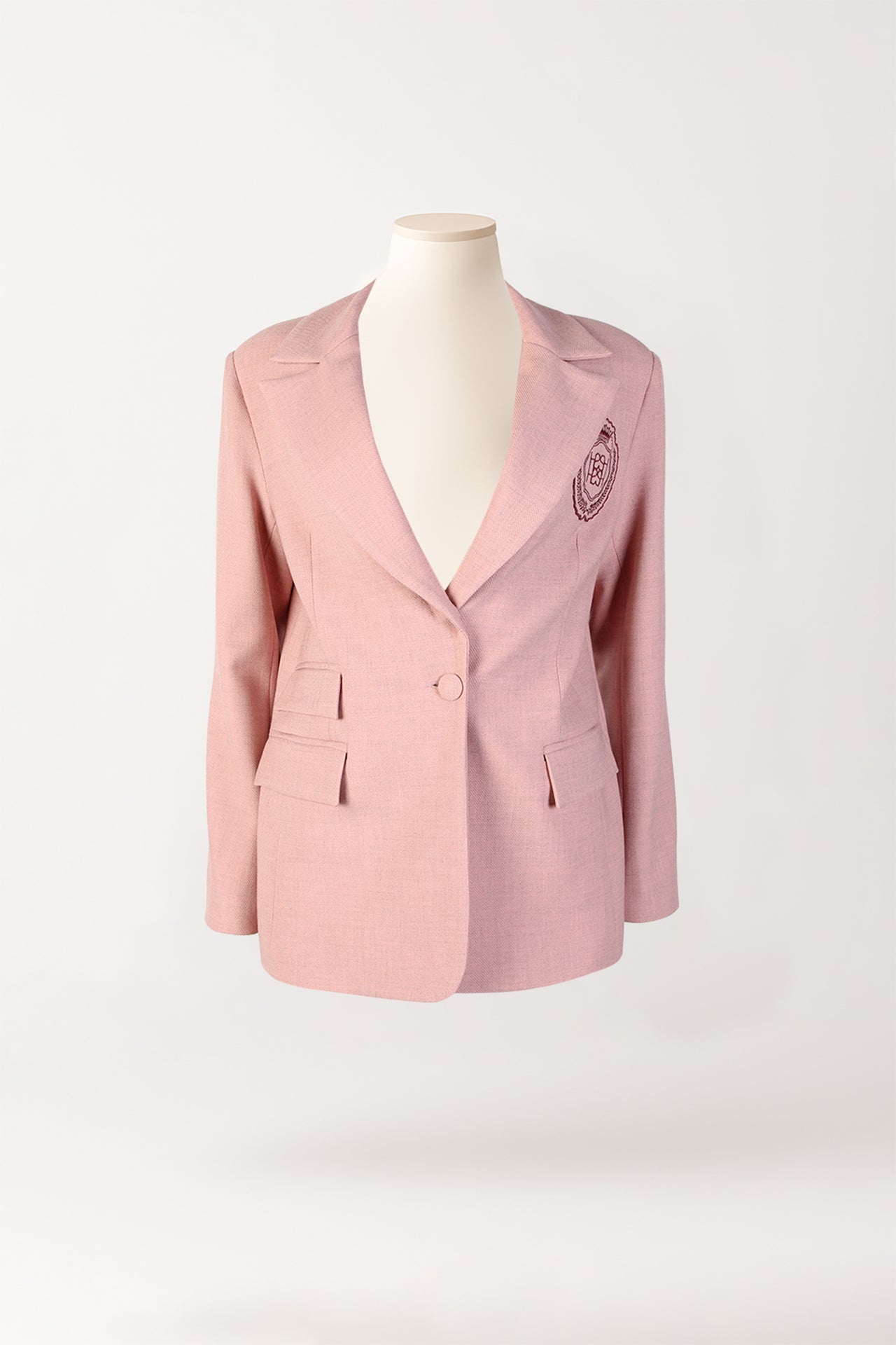 Blazer em Alfaiataria com emblema SH