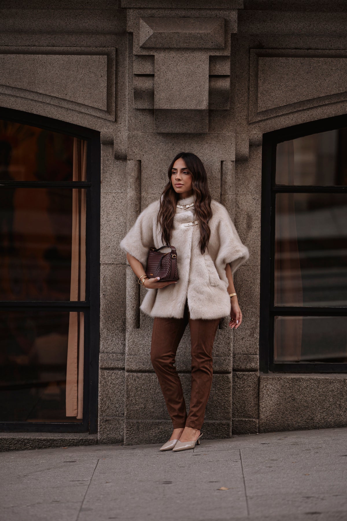 Leggings efecto ante