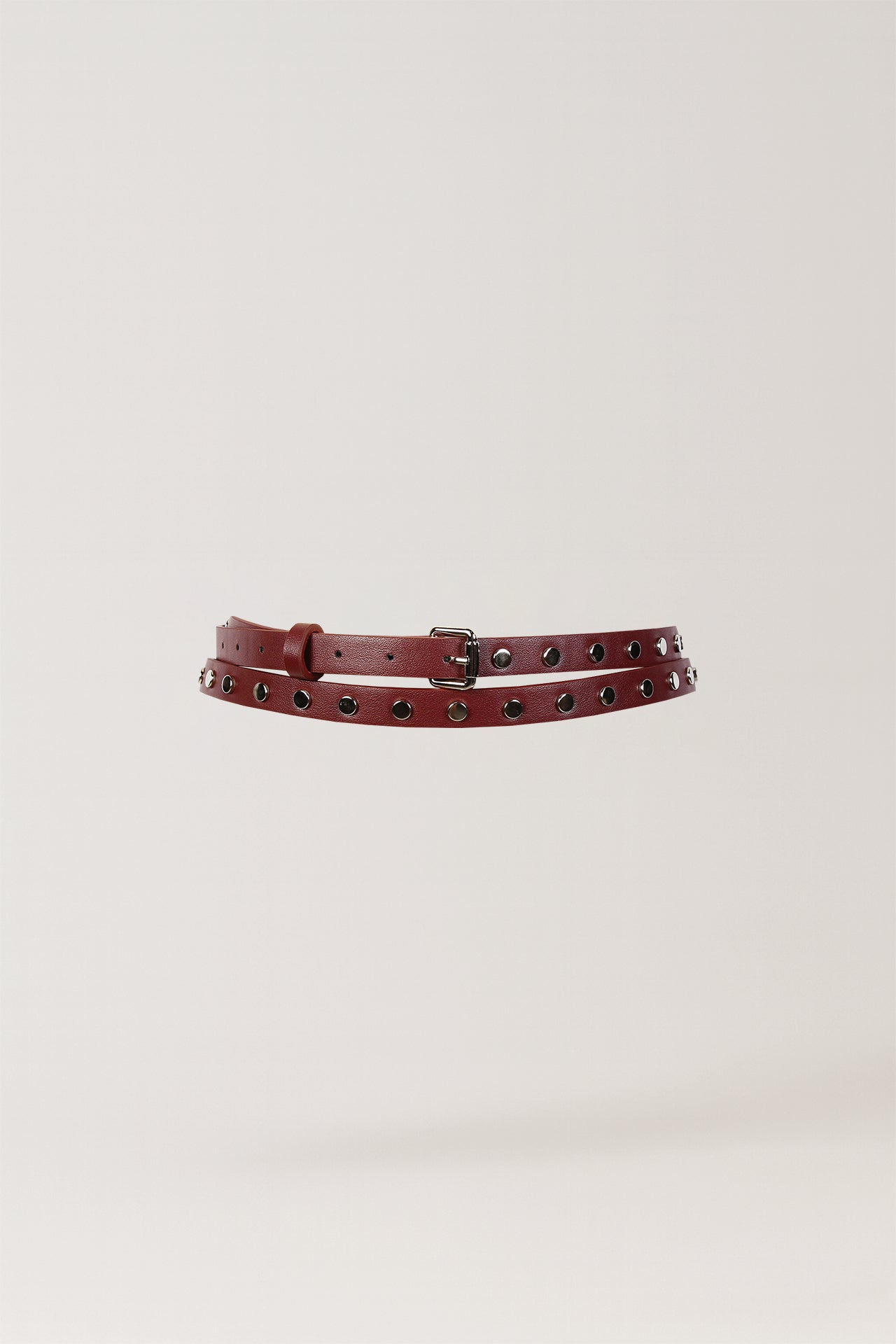 Cinto Duplo Combinado Pele